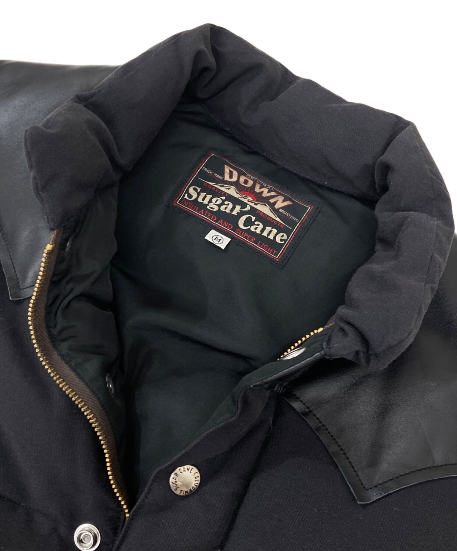 中古・古着通販】SUGAR CANE (シュガーケーン) ヨークレザーダウン