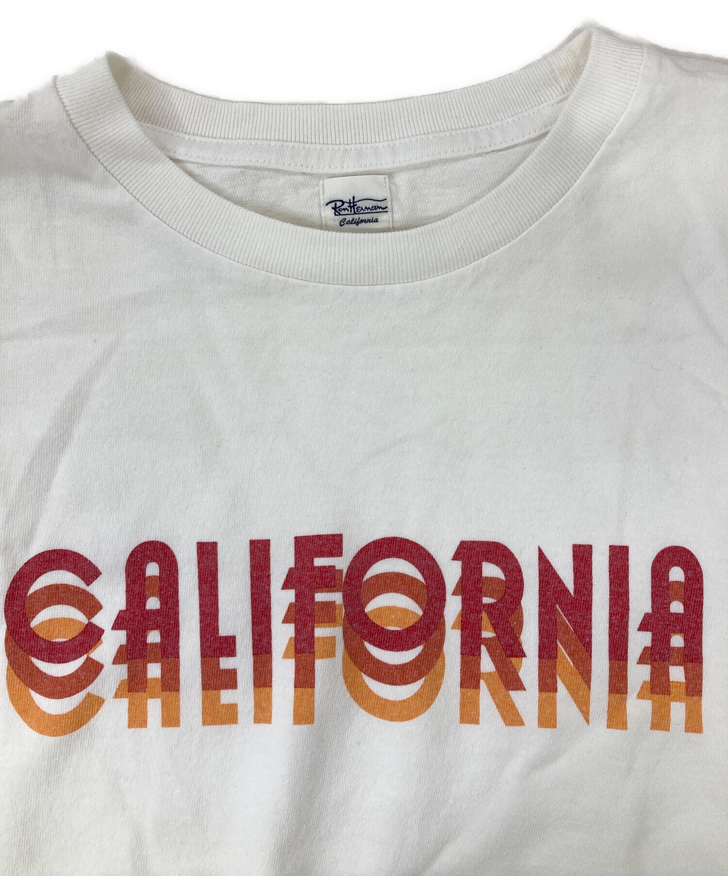 中古・古着通販】Ron Herman (ロンハーマン) プリントTシャツ ホワイト