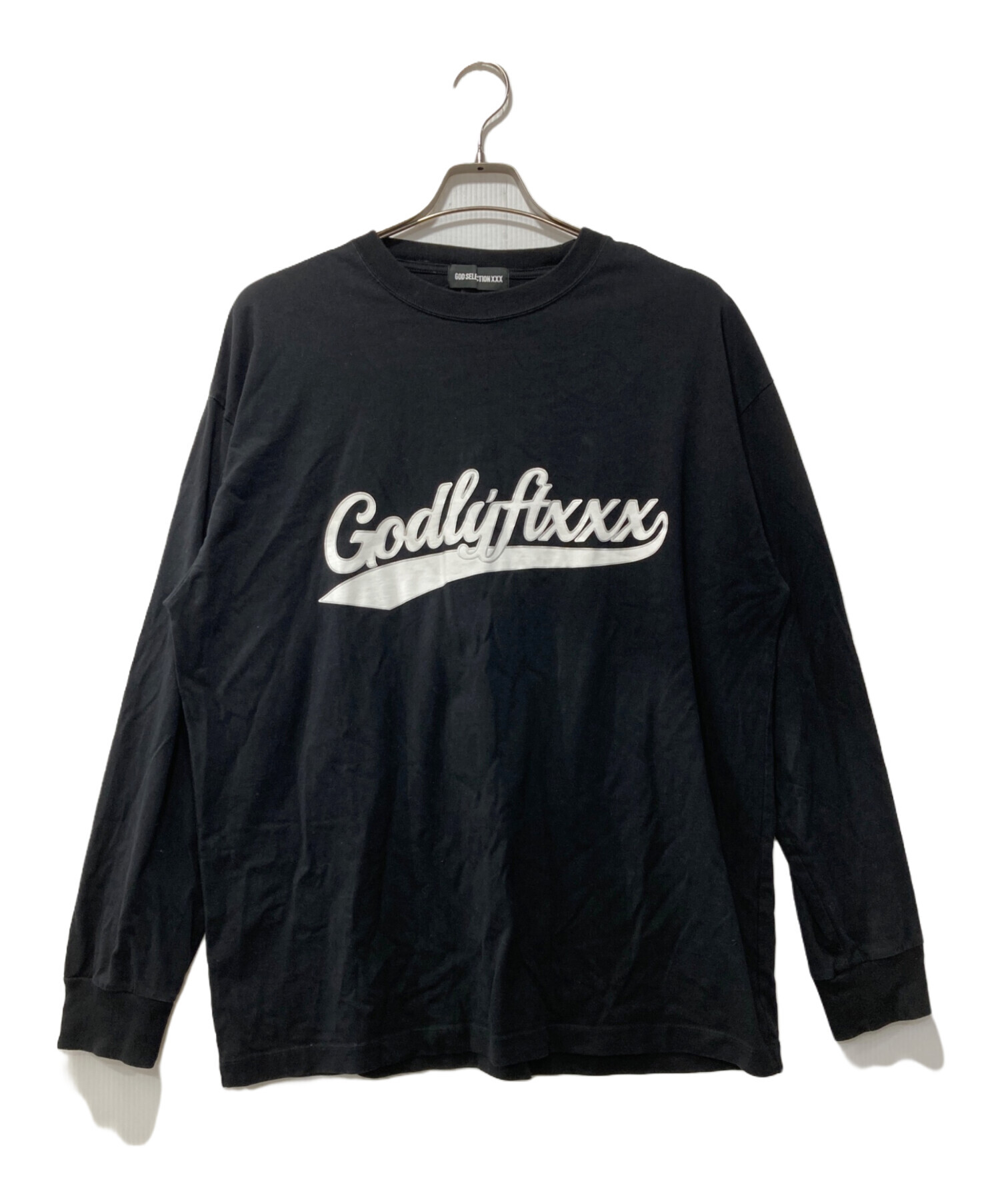 【新品未開封】LYFT GODxxx コラボ　リフト　ベースボールシャツ　黒L 中古・古着通販】GOD SELECTION XXX (ゴッド セレクション トリプル