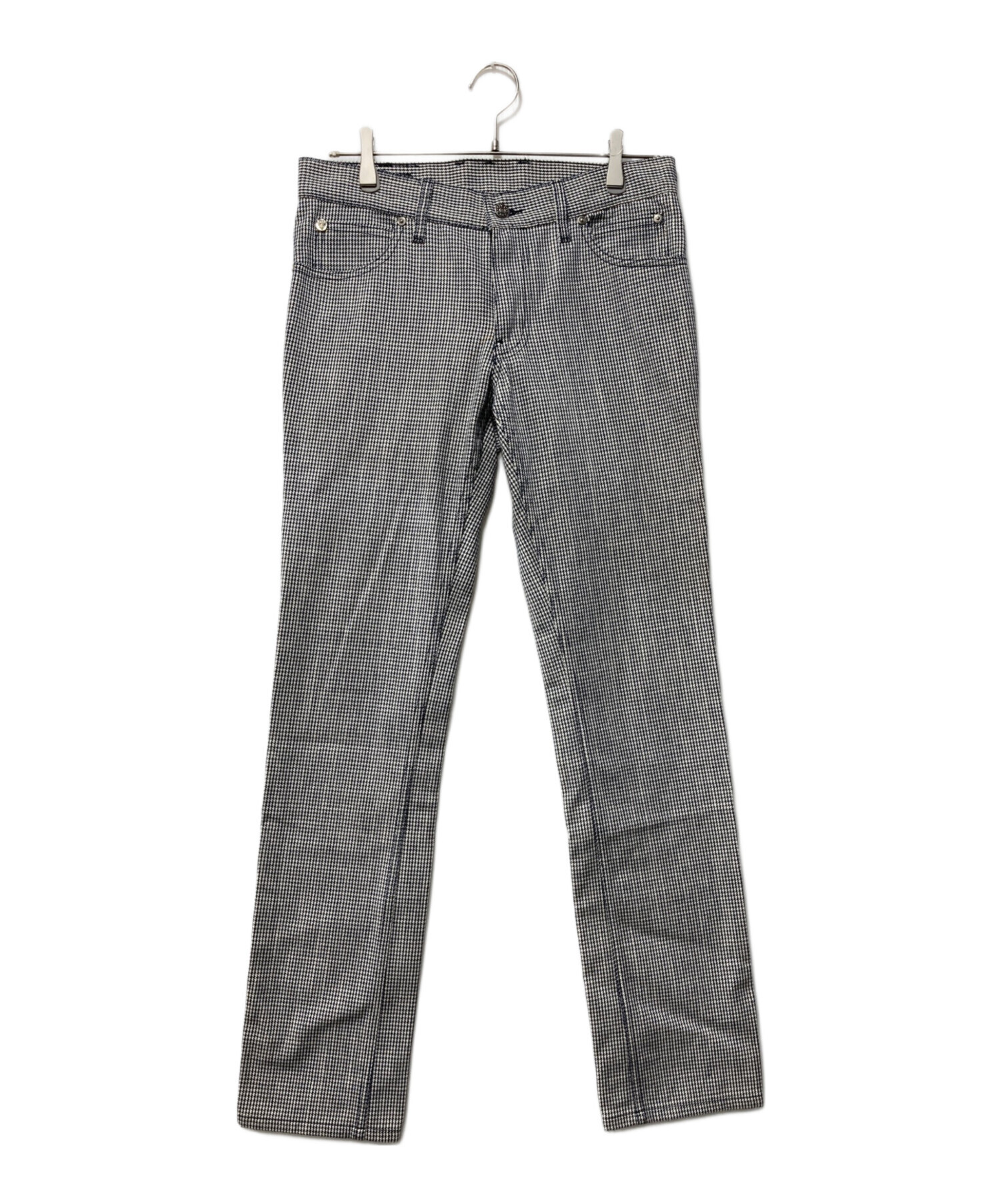 kiyotaki163さま専用 中古・古着通販】GUCCI (グッチ) 千鳥柄スキニーパンツ ブラック
