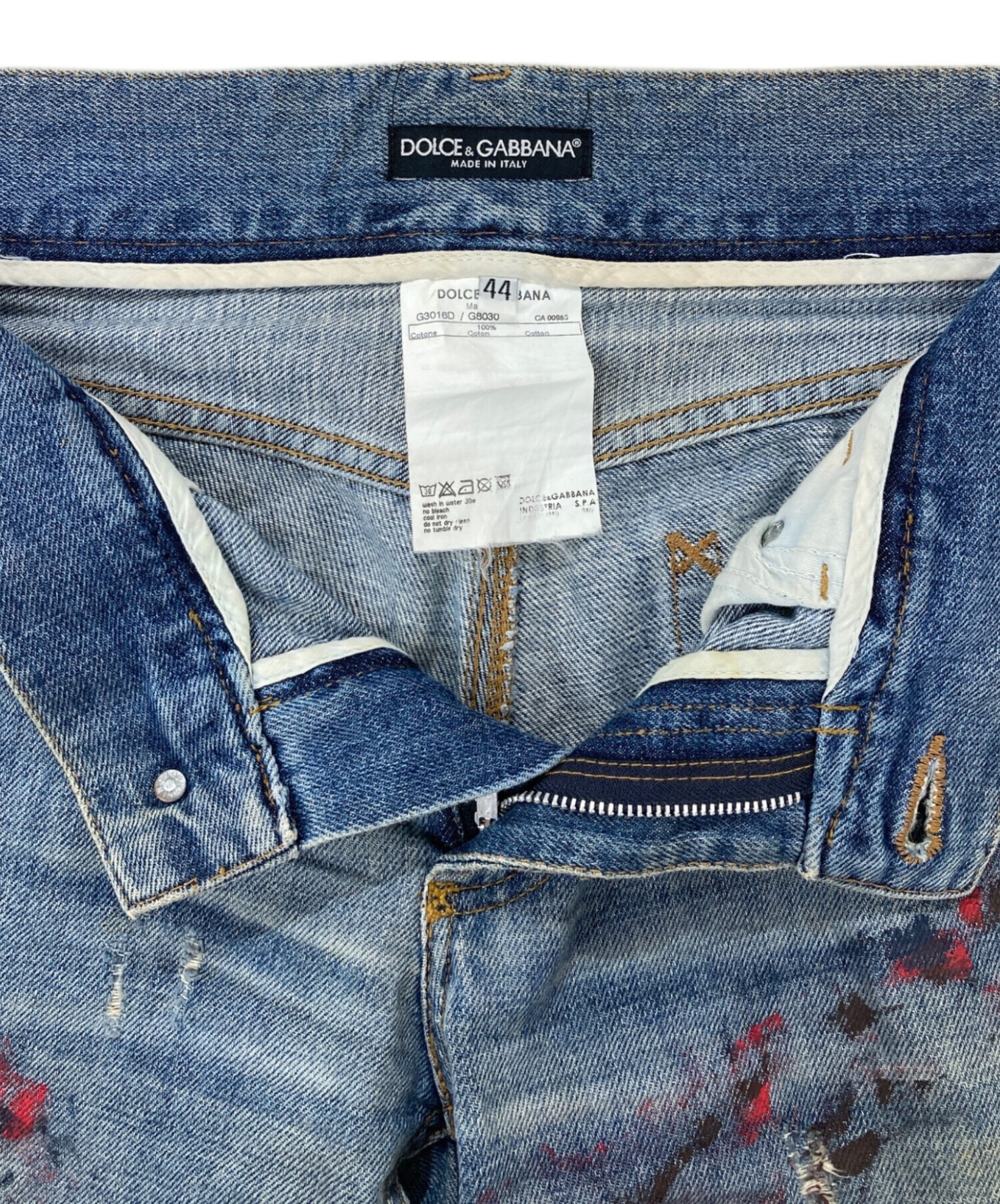 中古・古着通販】DOLCE & GABBANA (ドルチェ＆ガッバーナ) ペイント