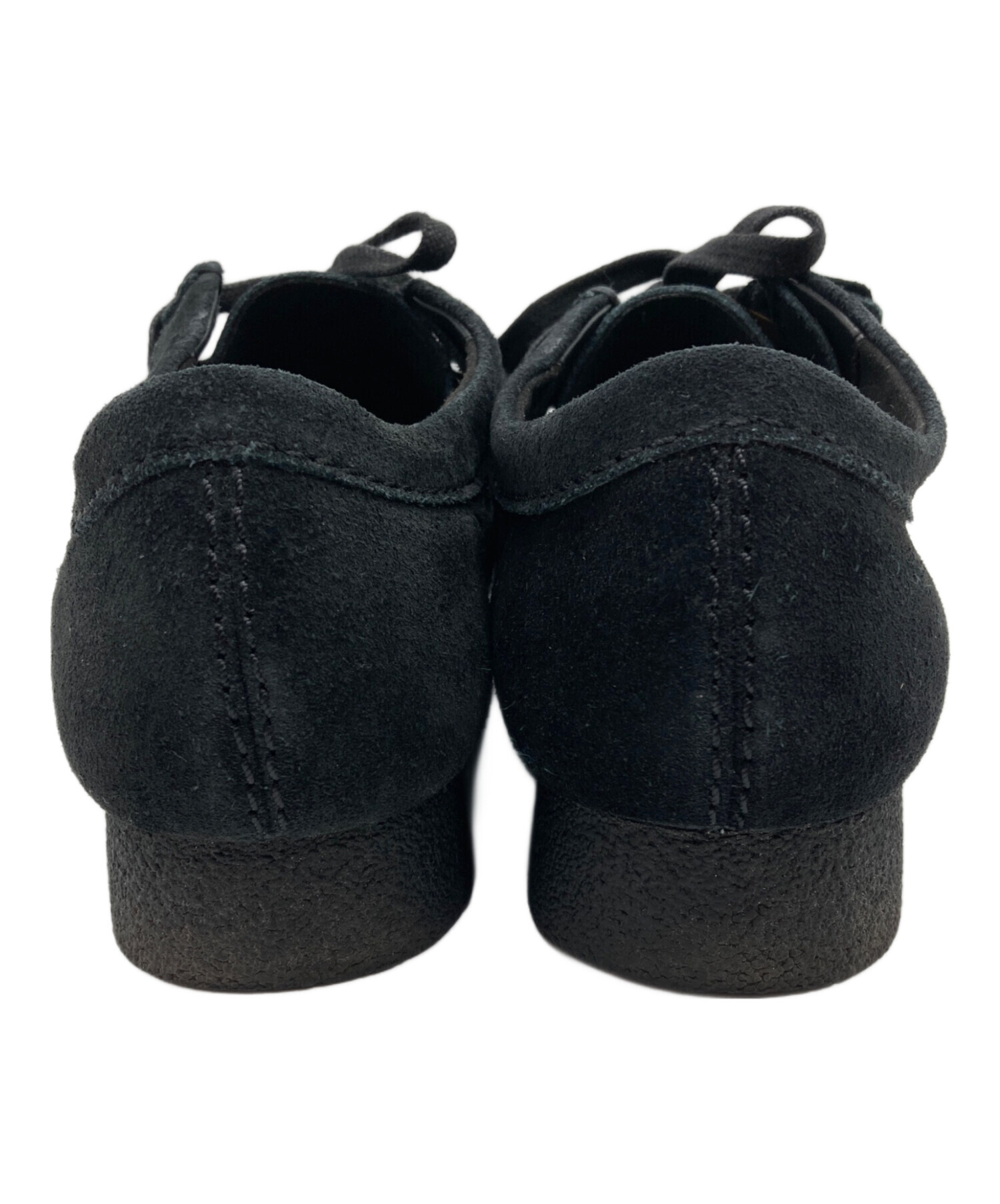 中古・古着通販】CLARKS (クラークス) ワラビーシューズ ブラック