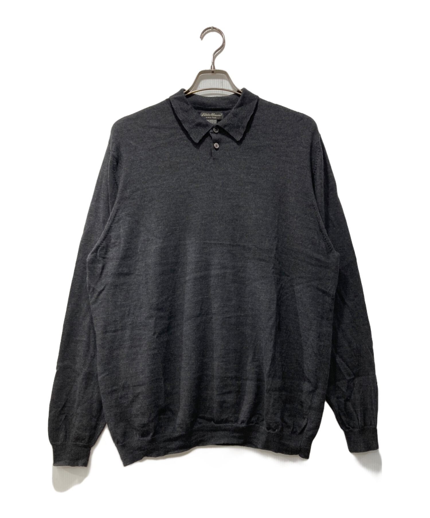 中古・古着通販】Eddie Bauer (エディーバウアー) ニットポロシャツ