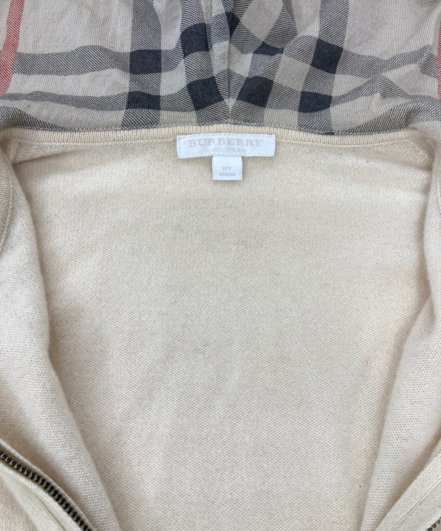 Burberry Children バーバリー チルドレン　ダッフル　12Y 中古・古着通販】BURBERRY CHILDREN (バーバリー チルドレン) カシミア