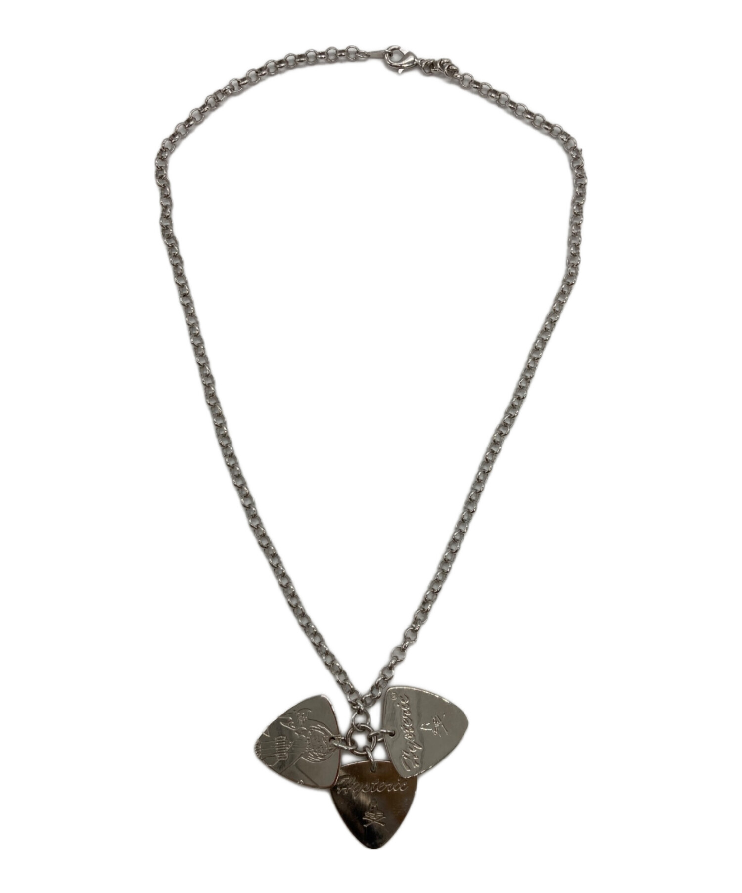 HYSTERIC GLAMOUR ペンダント　ネックレス 中古・古着通販】Hysteric Glamour (ヒステリックグラマー) 3連ピック