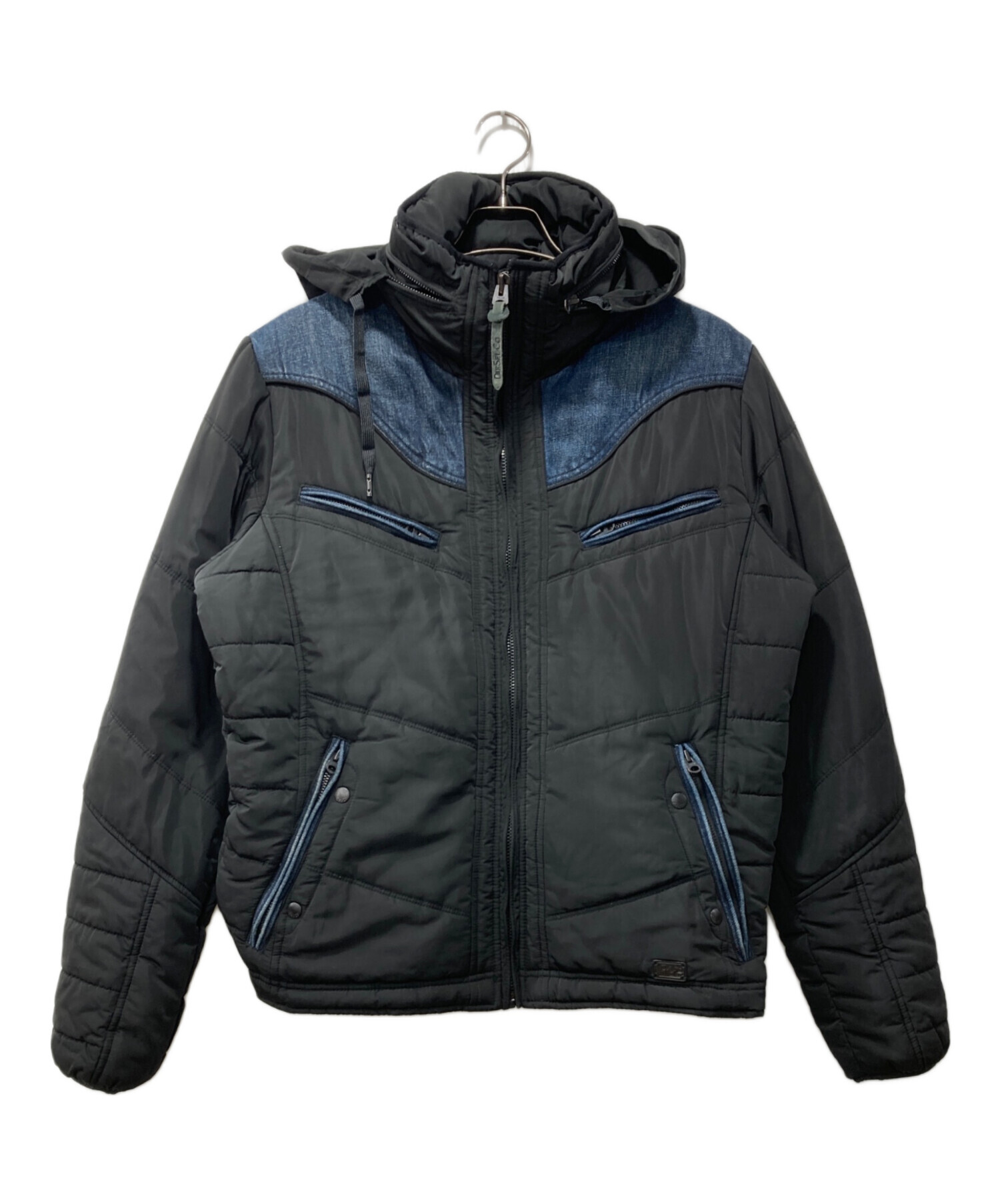 中古・古着通販】DIESEL (ディーゼル) デニム切替中綿ジャケット