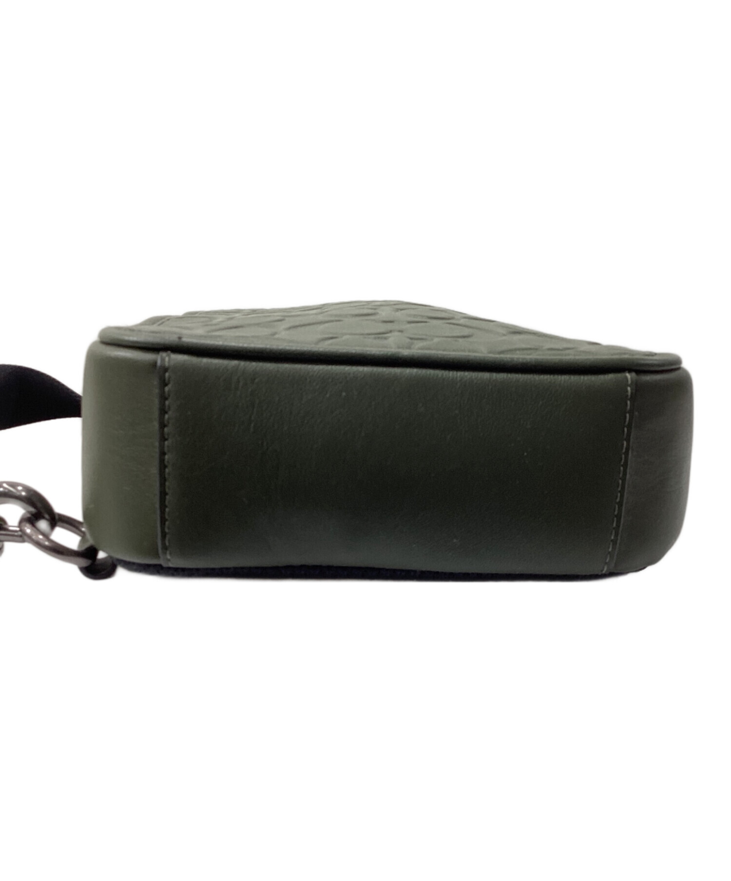 中古・古着通販】COACH (コーチ) ショルダーバッグ オリーブ｜ブランド
