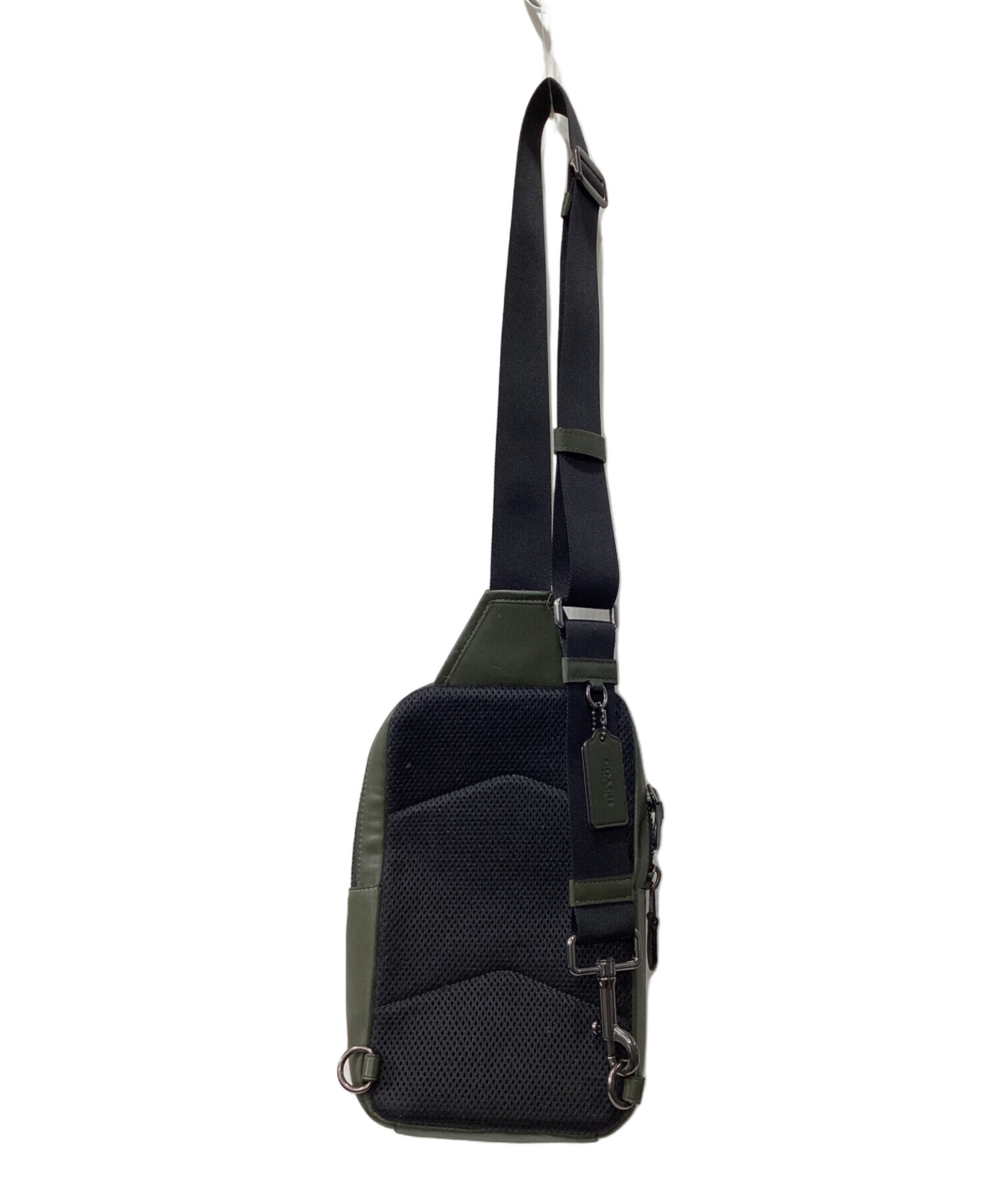 中古・古着通販】COACH (コーチ) ショルダーバッグ オリーブ｜ブランド