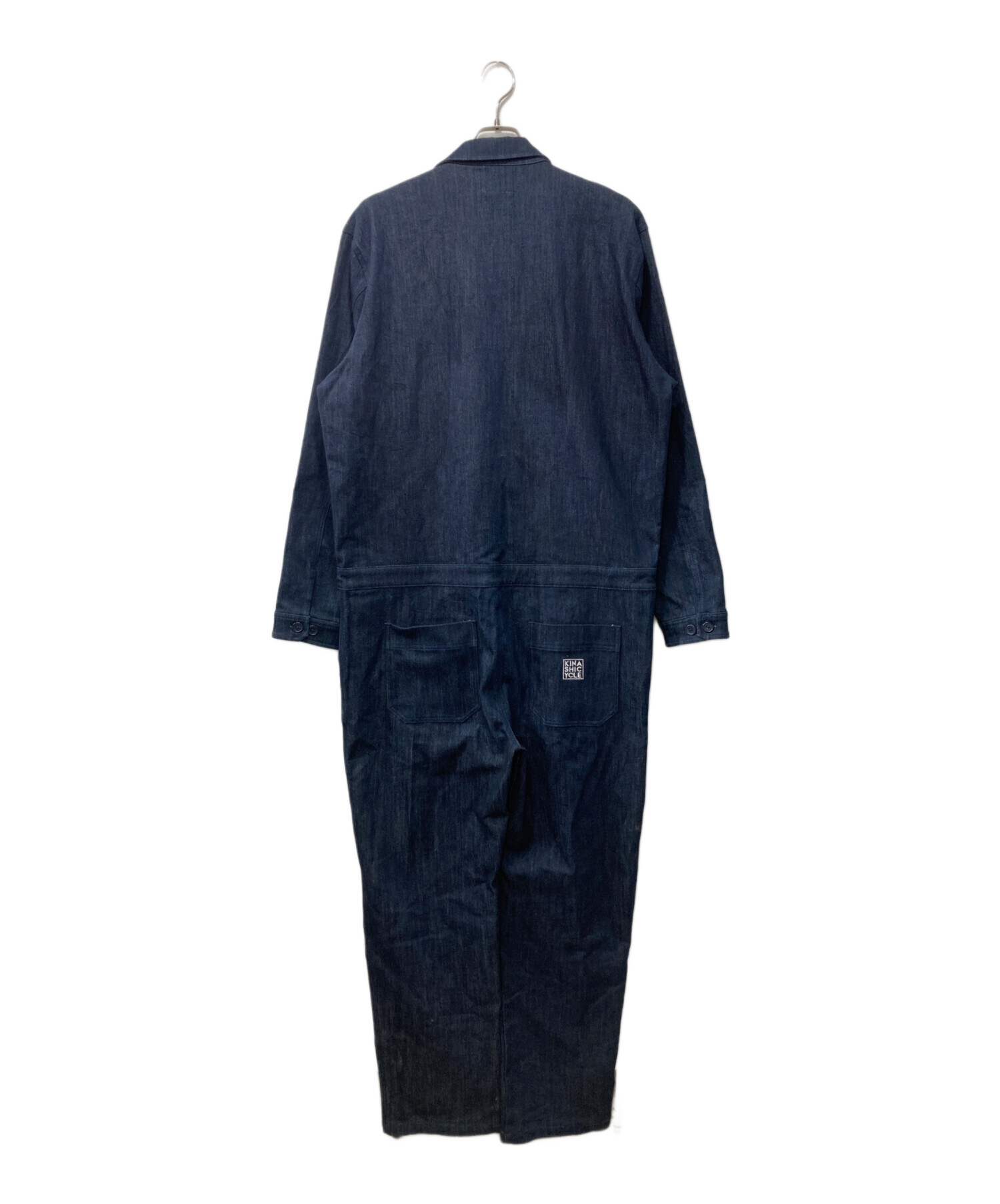 KINASHI CYCLE デニム ストレッチ ツナギ オールインワン パンツ 中古・古着通販】木梨サイクル (キナシサイクル) オールインワン