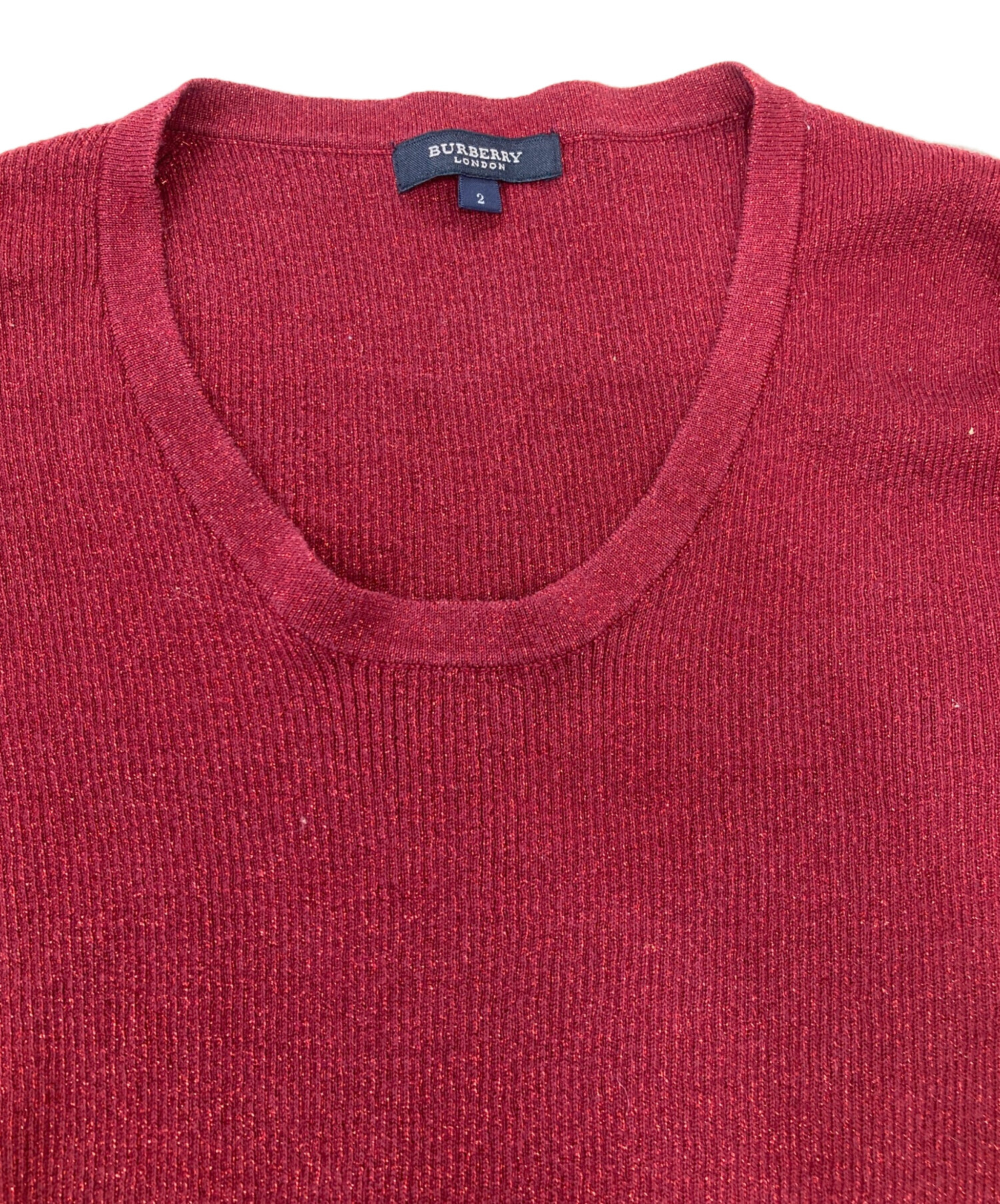 中古・古着通販】BURBERRY LONDON (バーバリーロンドン) 半袖ニット
