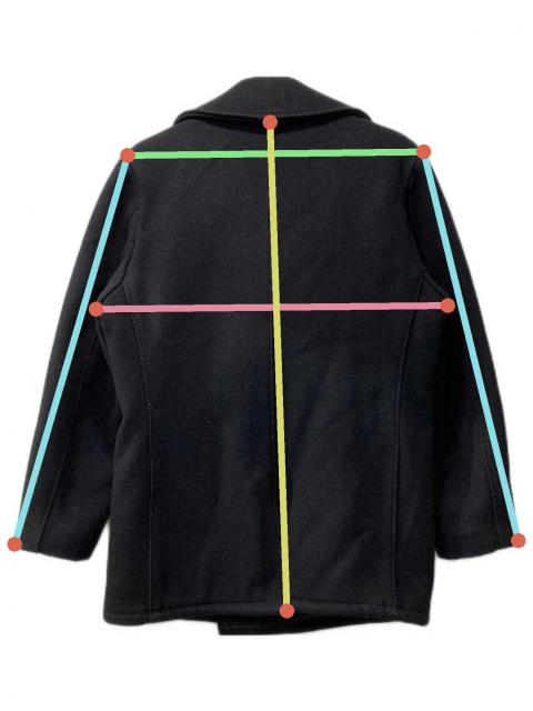 中古・古着通販】Schott (ショット) Pコート/U.S.740N PEA JACKET