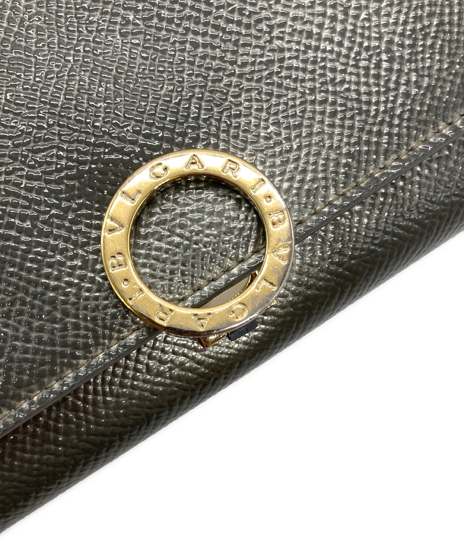 中古・古着通販】BVLGARI (ブルガリ) ロゴクリップ長財布 シルバー