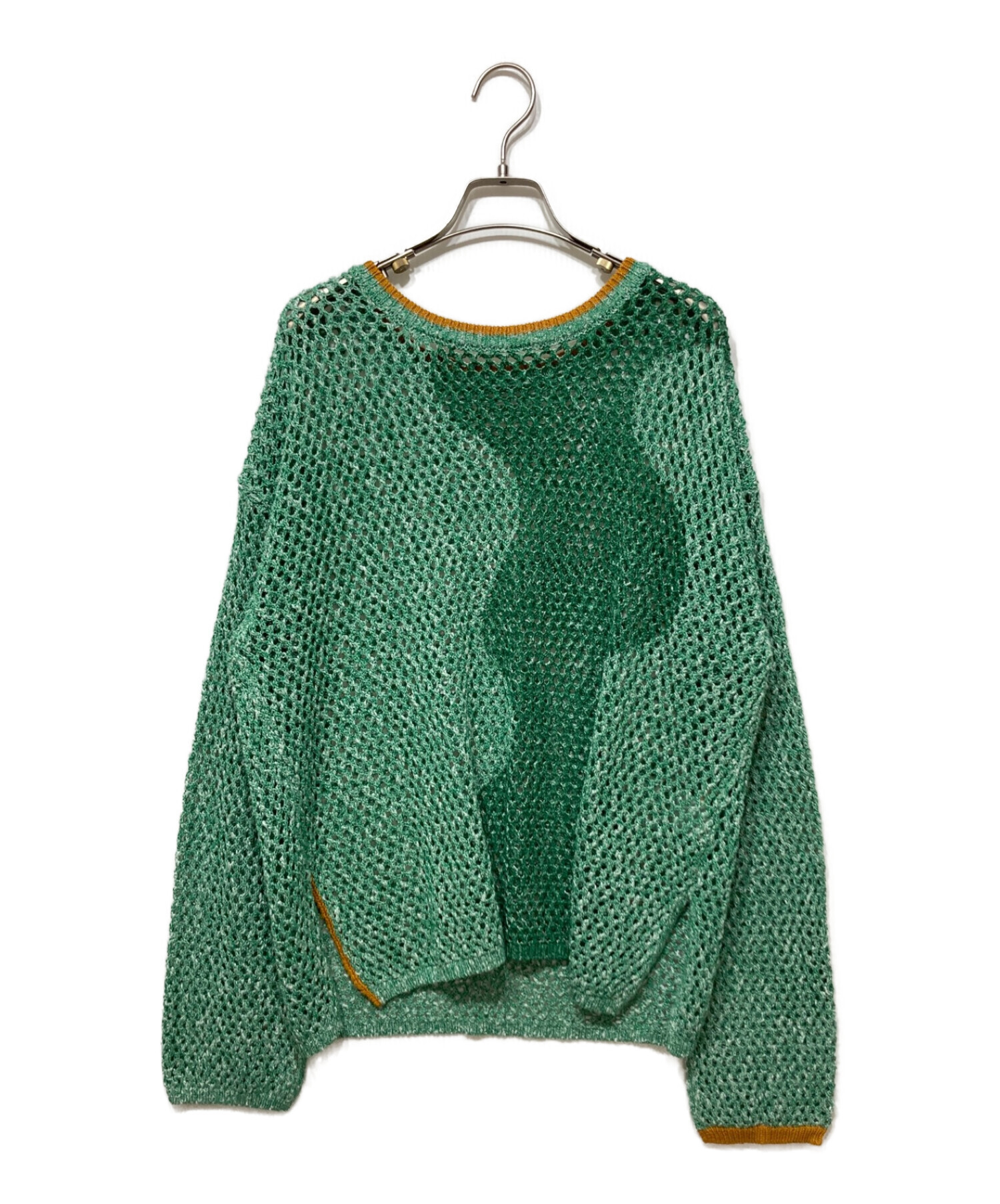 中古・古着通販】PAMM (パム) メッシュニット グリーン サイズ:FREE