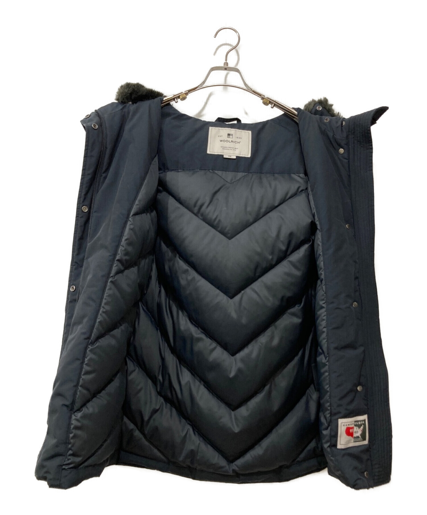中古・古着通販】WOOLRICH (ウールリッチ) BOULDER PARKA FF ネイビー 