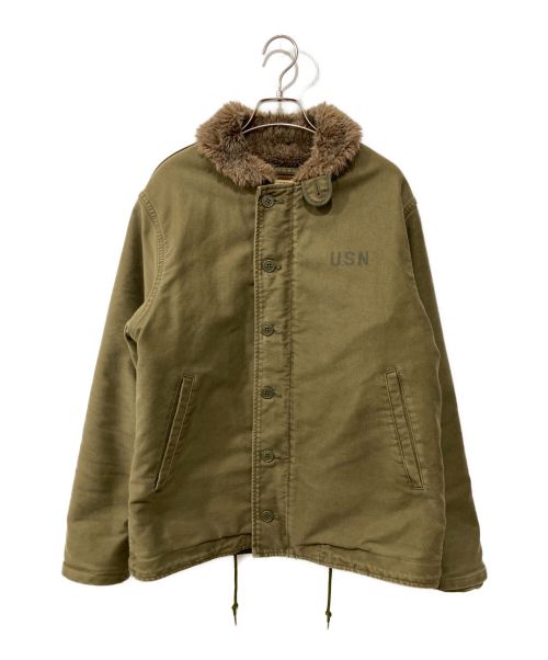 Houstonデッキジャケットsize42 ヒューストン「DENIM」フレンチデッキジャケット - アメカジ｜サドルメン