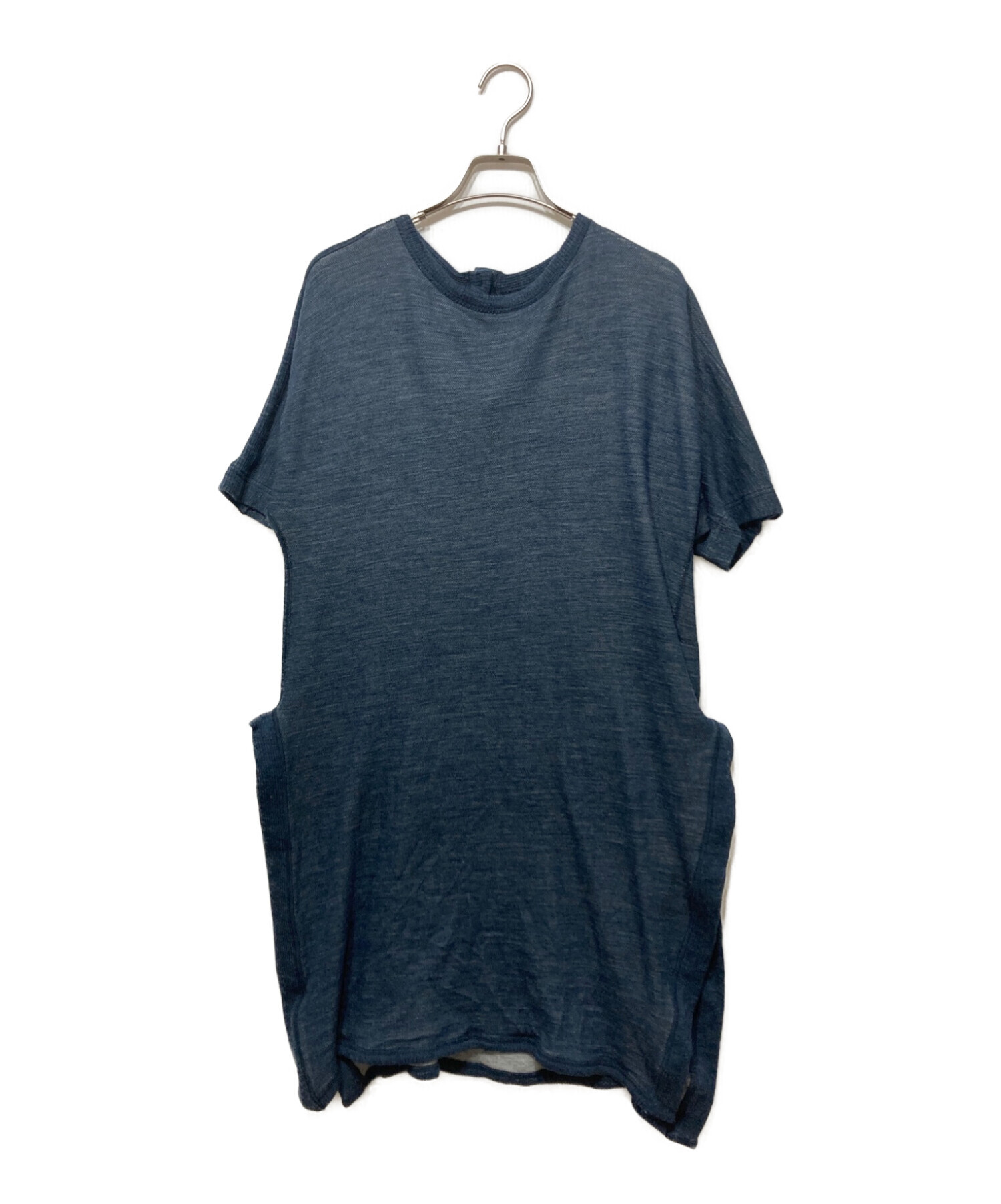 HaaT イッセイミヤケ チュニック カットソー 半袖 変形 プリーツ 縮