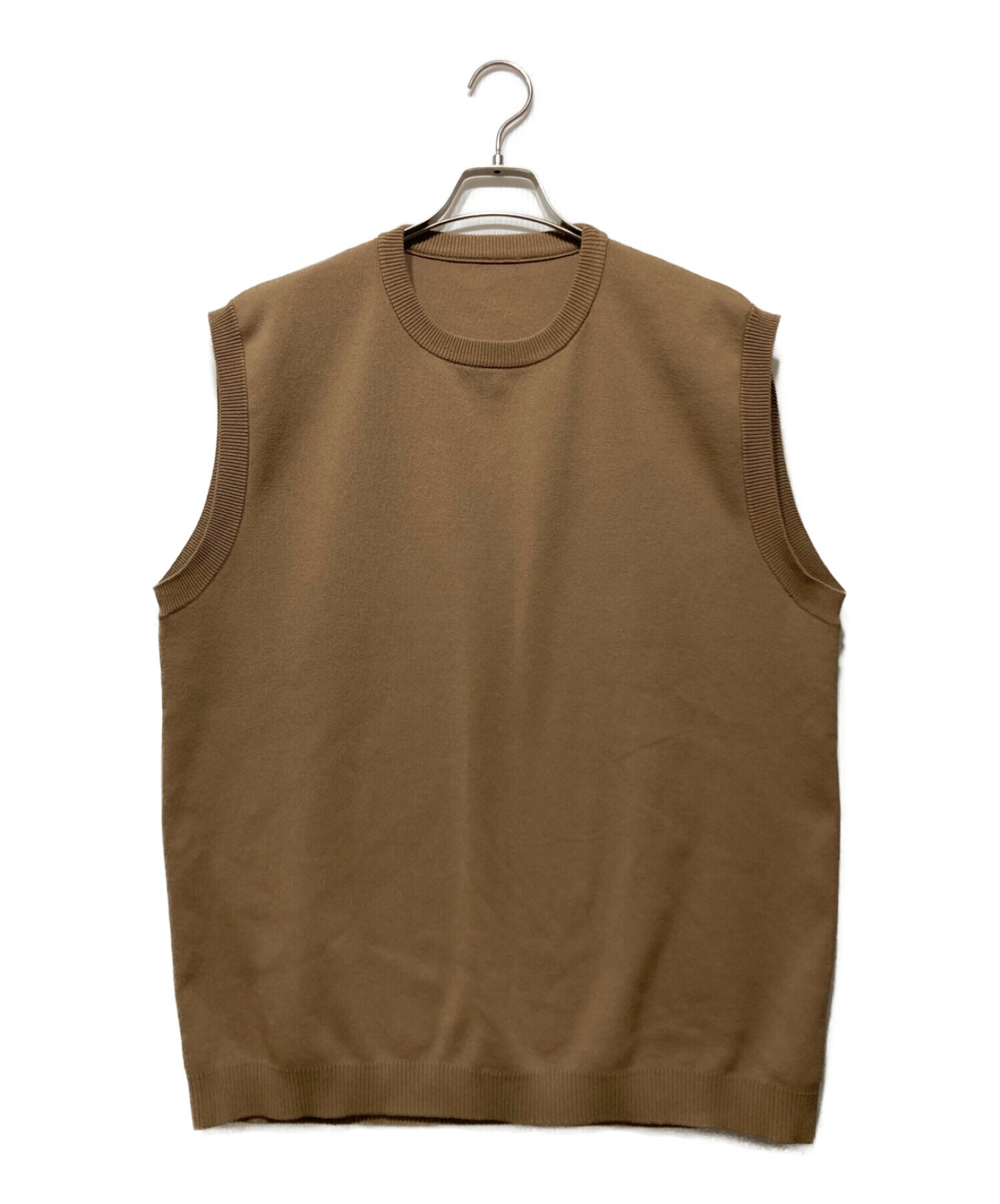 SOPHNET. ソフネット ベスト メンズ 【古着】【中古】 中古・古着通販】SOPHNET. (ソフネット) ニットベスト ブラウン サイズ