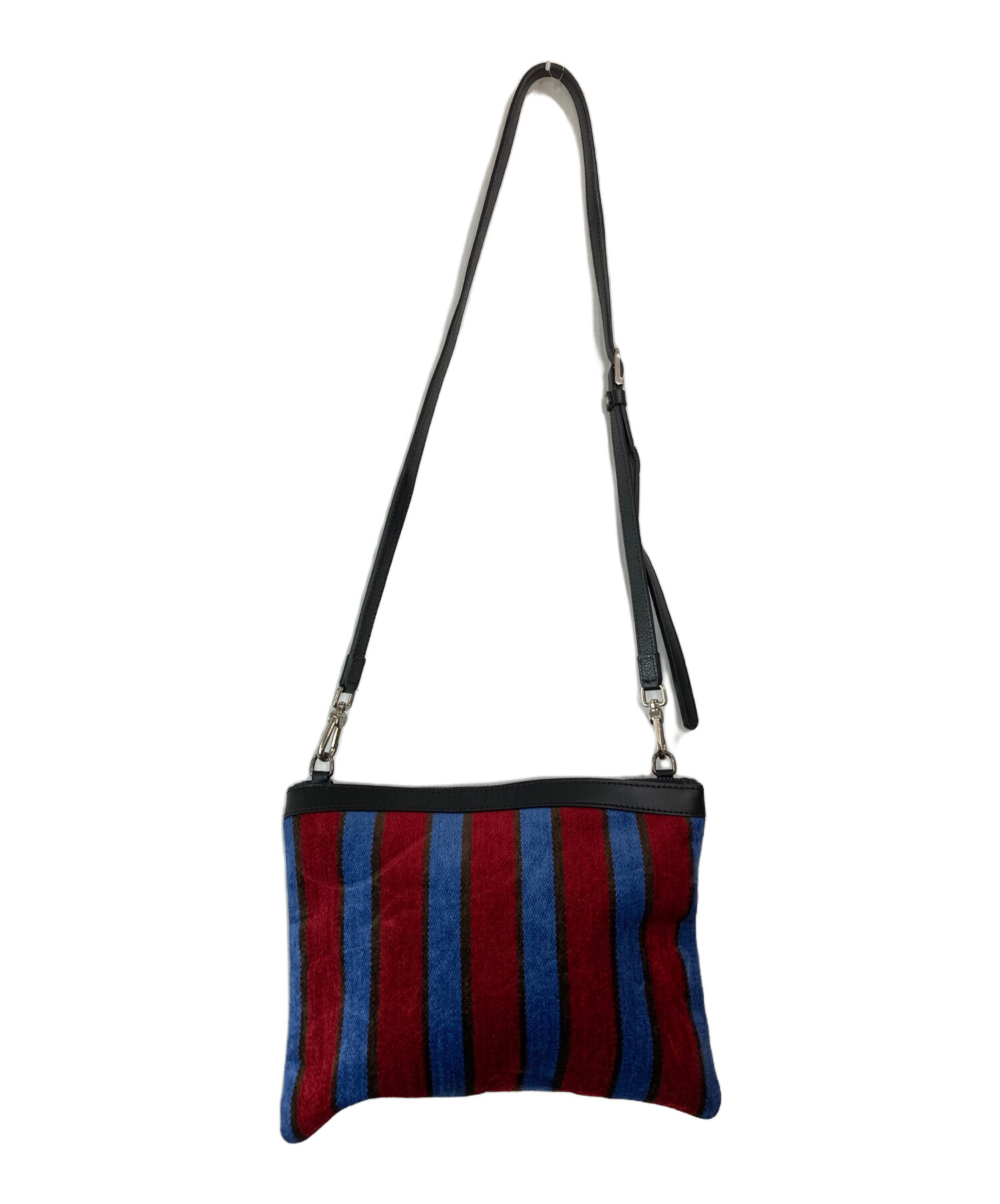 Y's ワイズ　2wayショルダーバッグ 中古・古着通販】Y's PINK (ワイズ ピンク) 2WAYストライプ