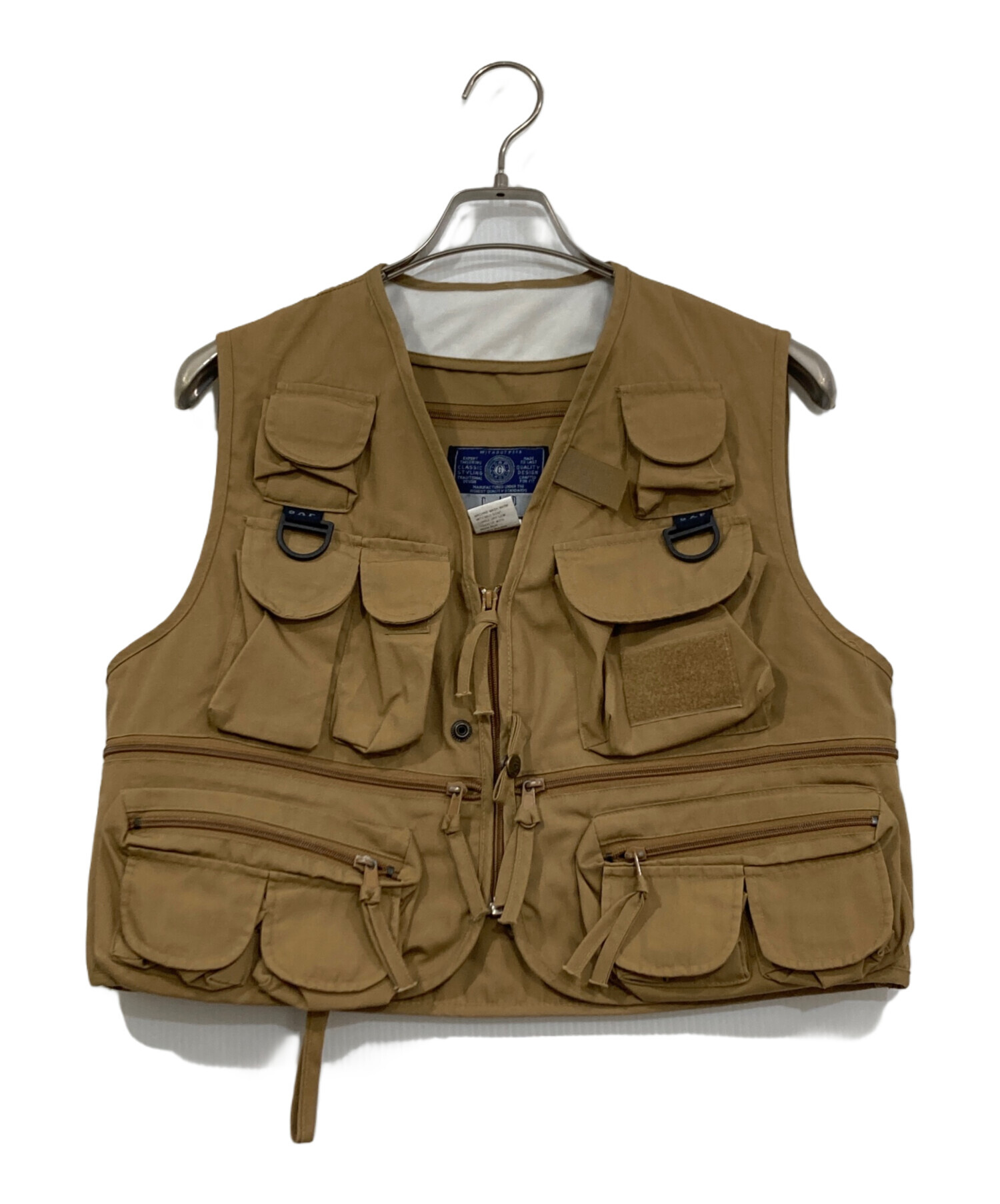 中古・古着通販】GAP (ギャップ) フィッシングベスト ブラウン サイズ