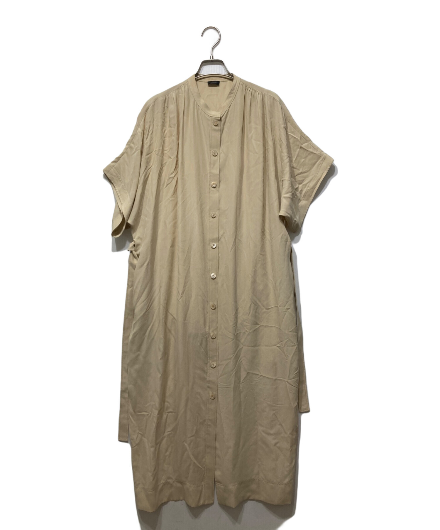 中古・古着通販】JOSEPH (ジョゼフ) シルクワンピース ベージュ サイズ