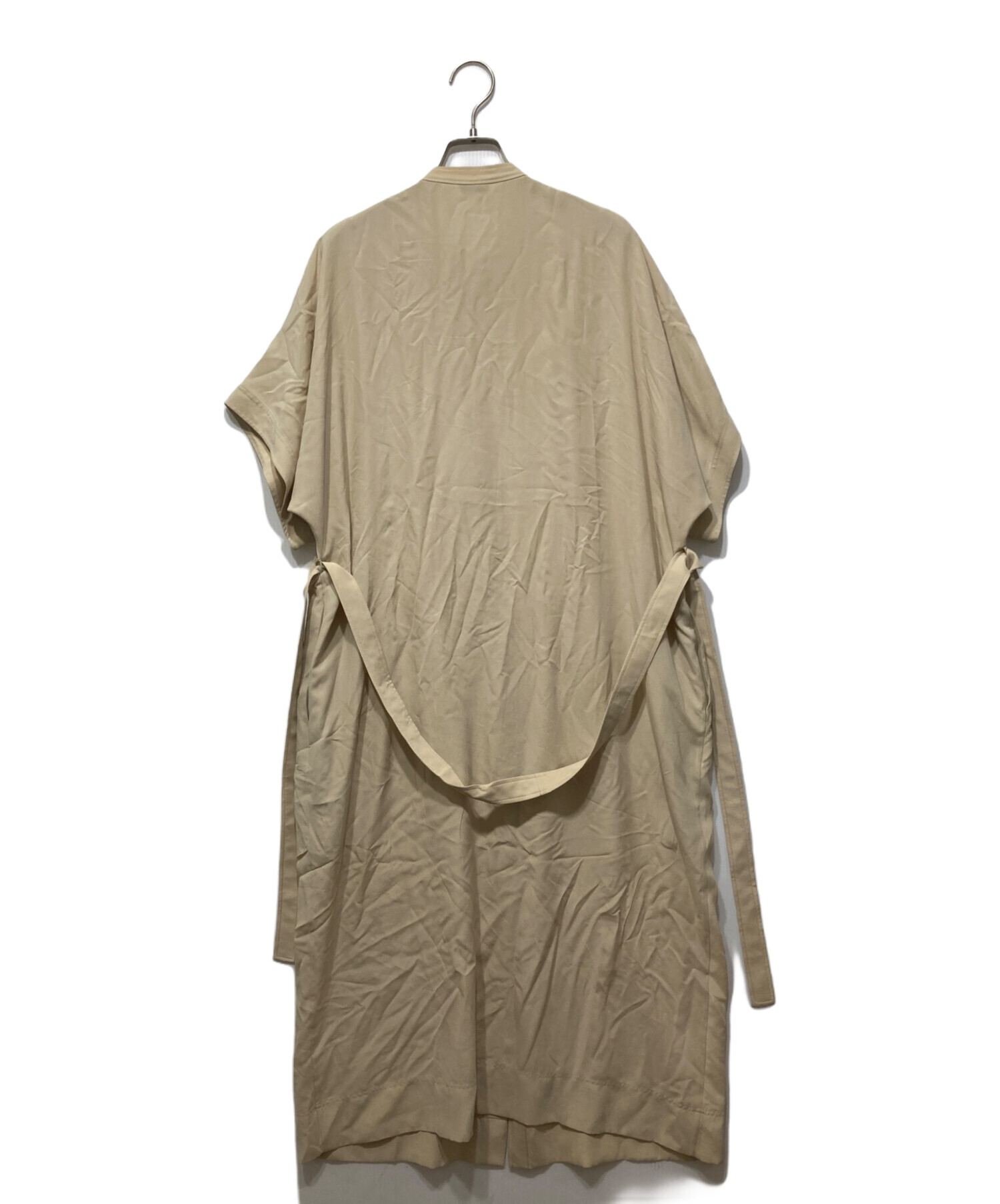 中古・古着通販】JOSEPH (ジョゼフ) シルクワンピース ベージュ 中古・古着通販】JOSEPH (ジョゼフ) シルクワンピース ベージュ