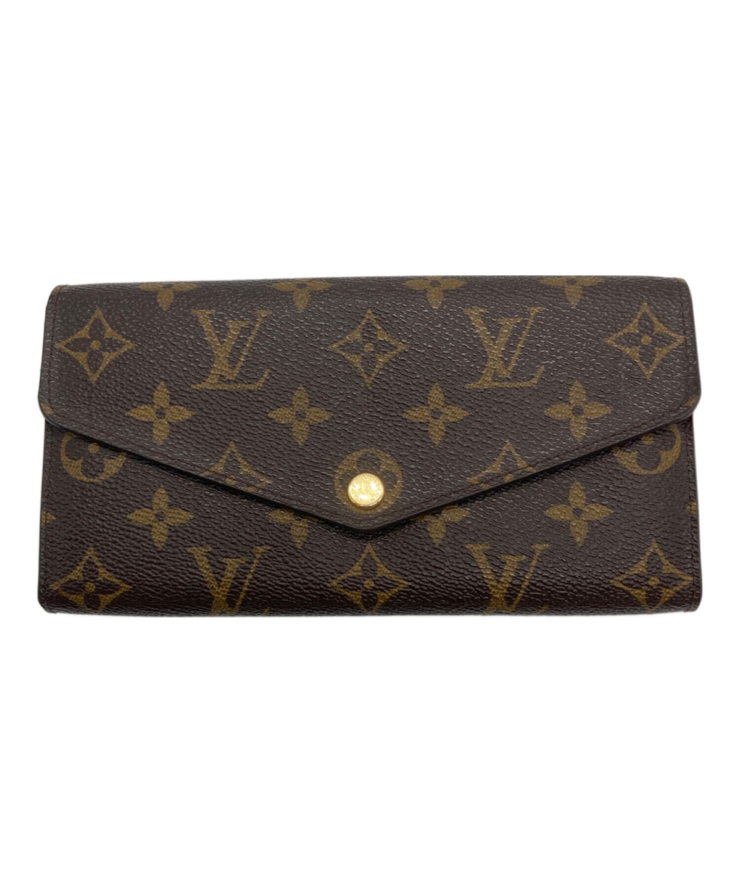 中古・古着通販】LOUIS VUITTON (ルイ ヴィトン) 長財布 ブラウン