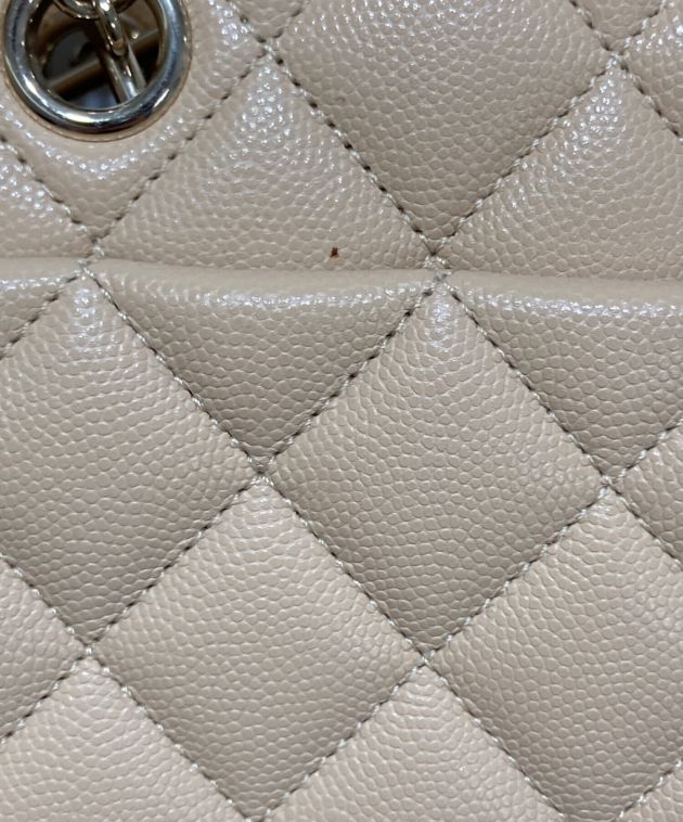 中古・古着通販】CHANEL (シャネル) チェーントートバッグ ベージュ