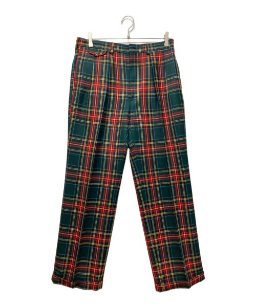 未使用ラルフローレン　フラットシューズ　タータンチェック 中古・古着通販】POLO RALPH LAUREN (ポロ・ラルフローレン) タータン