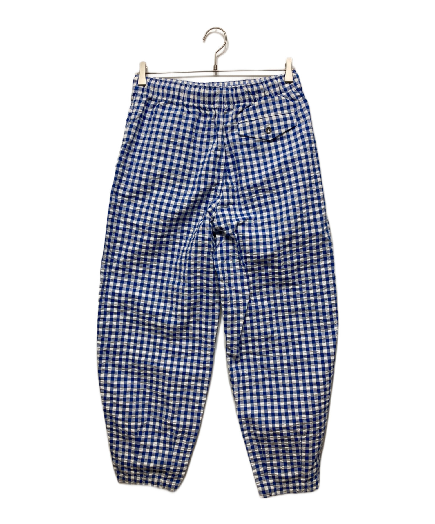 POLO RALPH LAUREN / イージーパンツ/ボトム/L/コットン/ブルー/ギンガムCK// 中古・古着通販】POLO RALPH LAUREN (ポロ・ラルフローレン) ギンガム