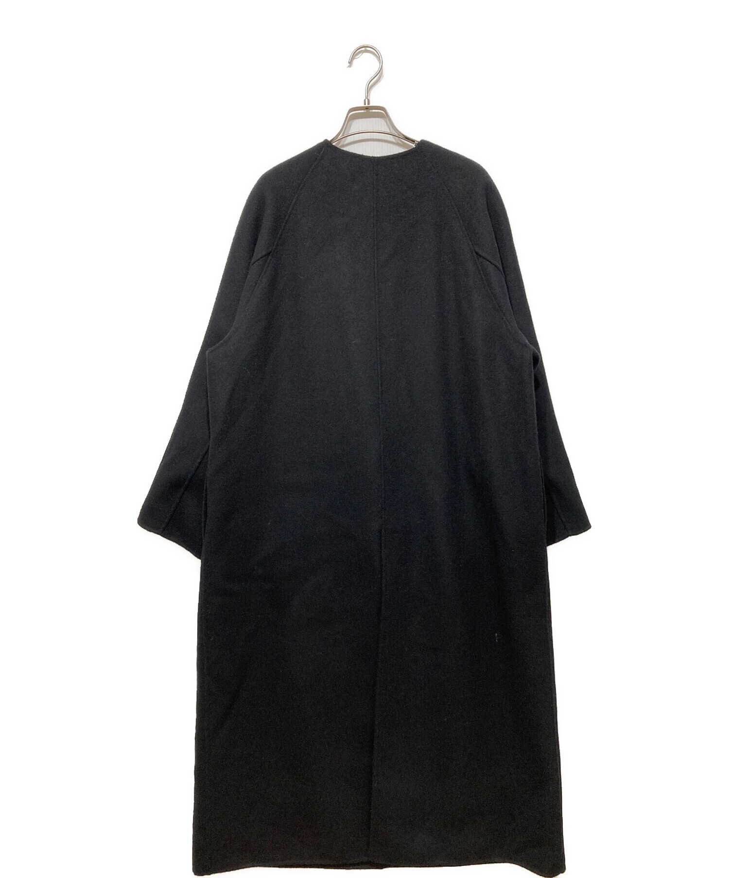 Spick and Span ダブルビーバー ストールセットコート ブラック 【公式