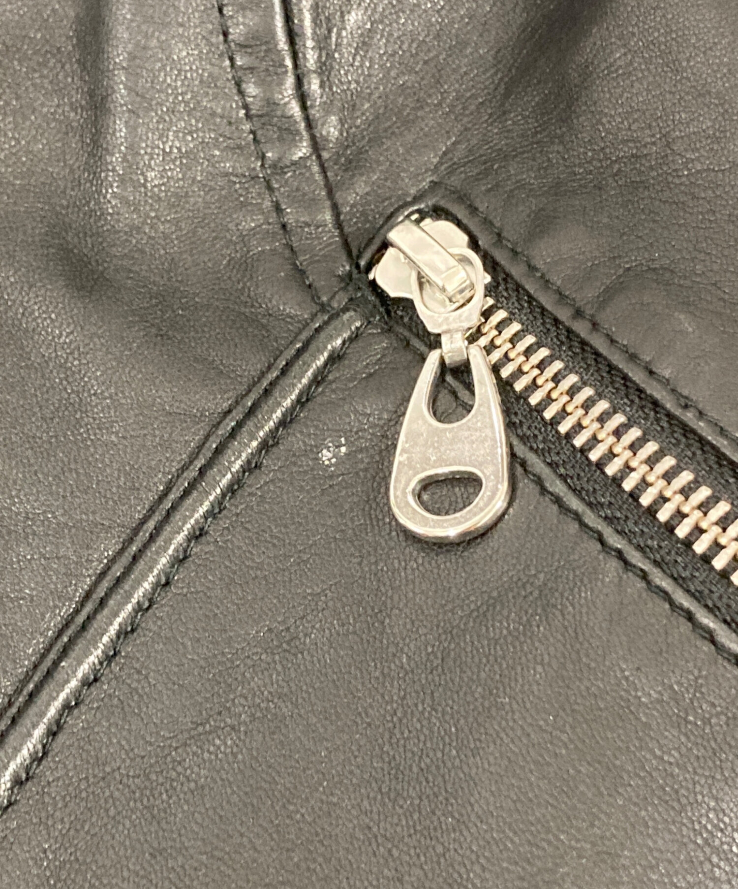 中古・古着通販】DOMA (ドマ) フード付きダブルライダースジャケット