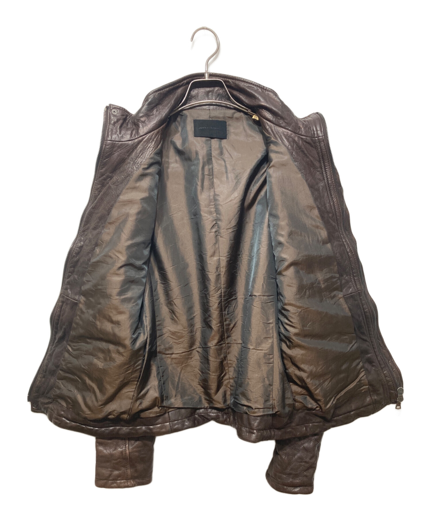 中古・古着通販】junhashimoto (ジュンハシモト) レザージャケット