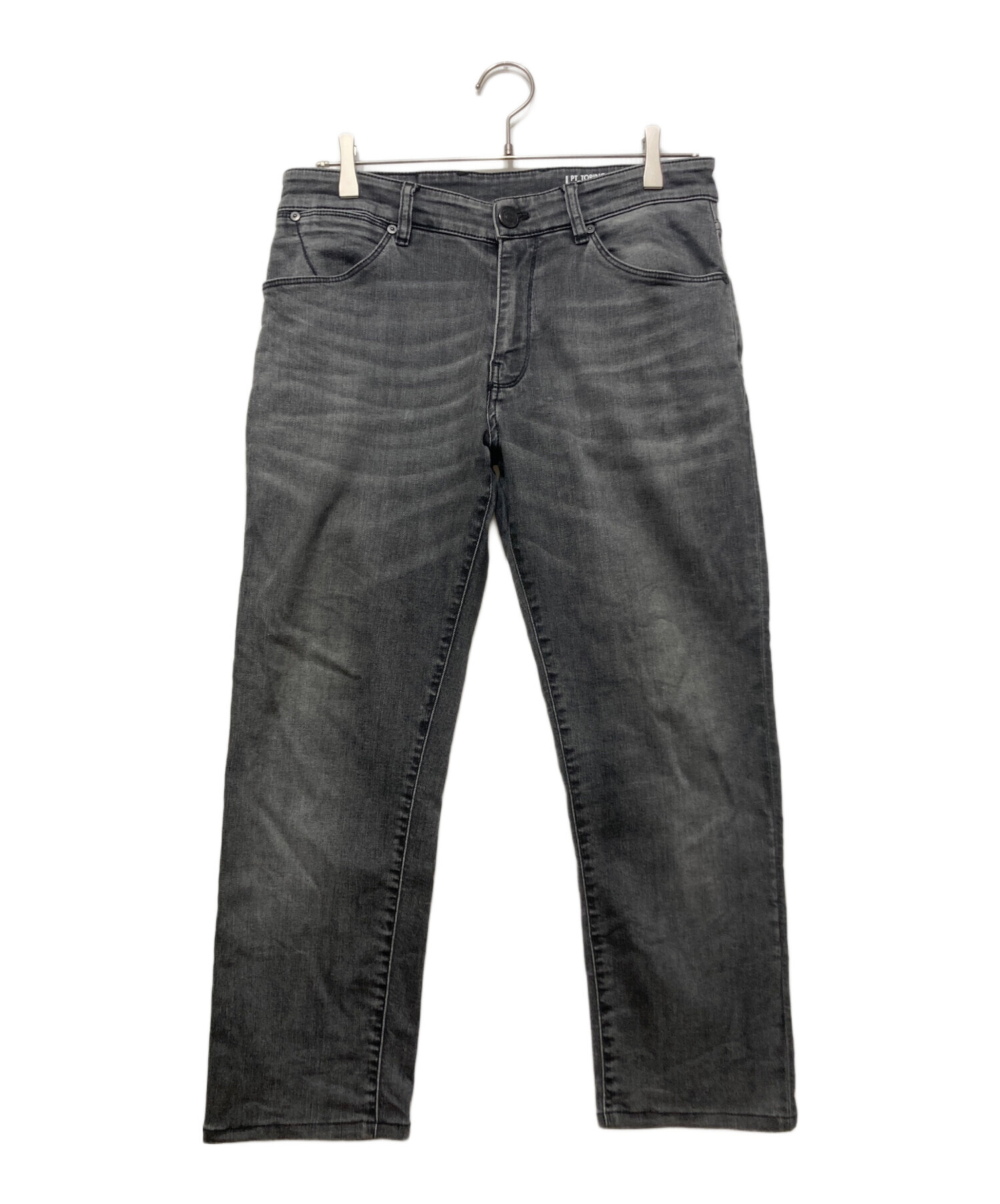中古・古着通販】PT TORINO (ピーティートリノ) デニムパンツ グレー