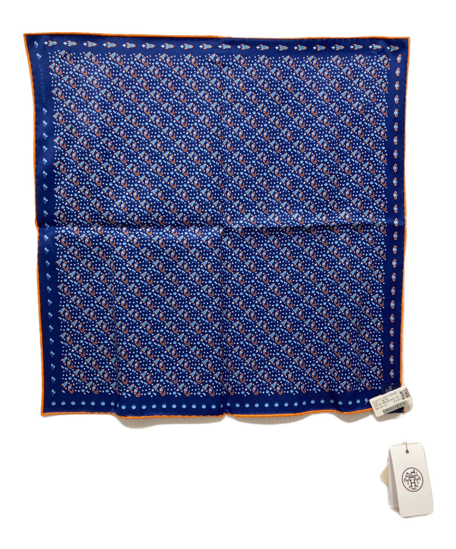 【未使用 】HERMES プチカレ 中古・古着通販】HERMES (エルメス) プチカレ ネイビー｜ブランド