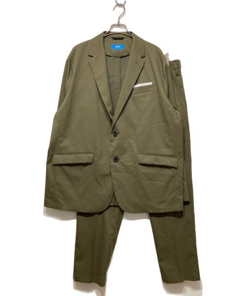 441 希少3L◎WWSセットアップBizスーツ オリーブ カーキ 大きいサイズ 3077001130781256_01_0092w.jpeg