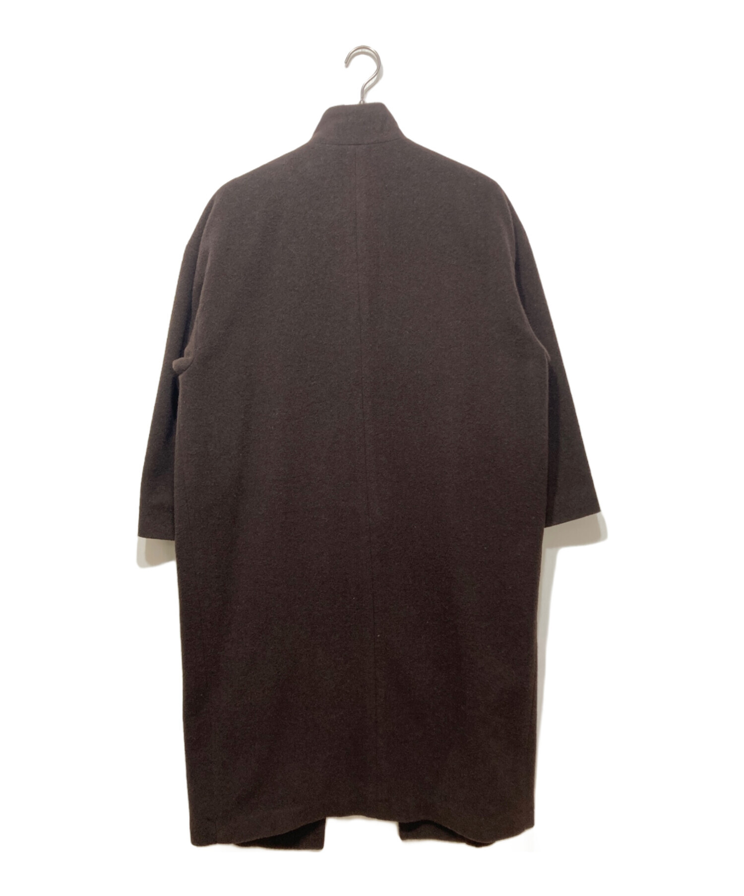 中古・古着通販】mizuiro-ind (ミズイロインド) スタンドカラーロング 