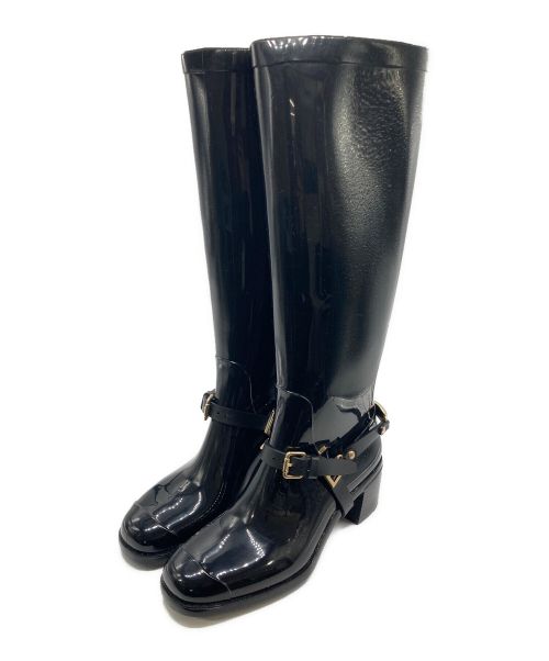 中古・古着通販】JIMMY CHOO (ジミーチュウ) ロングレインブーツ