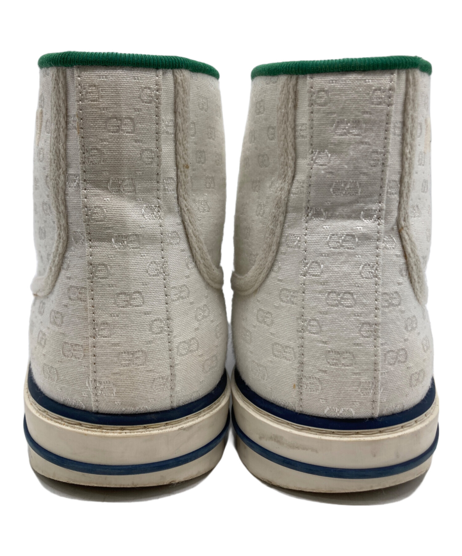 中古・古着通販】GUCCI (グッチ) ハイカットスニーカー ホワイト