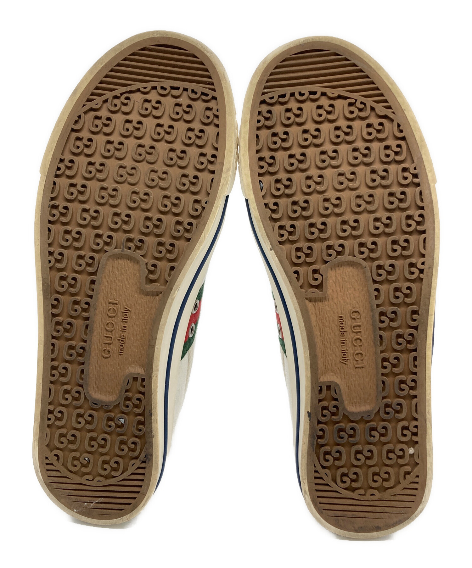 中古・古着通販】GUCCI (グッチ) ハイカットスニーカー ホワイト