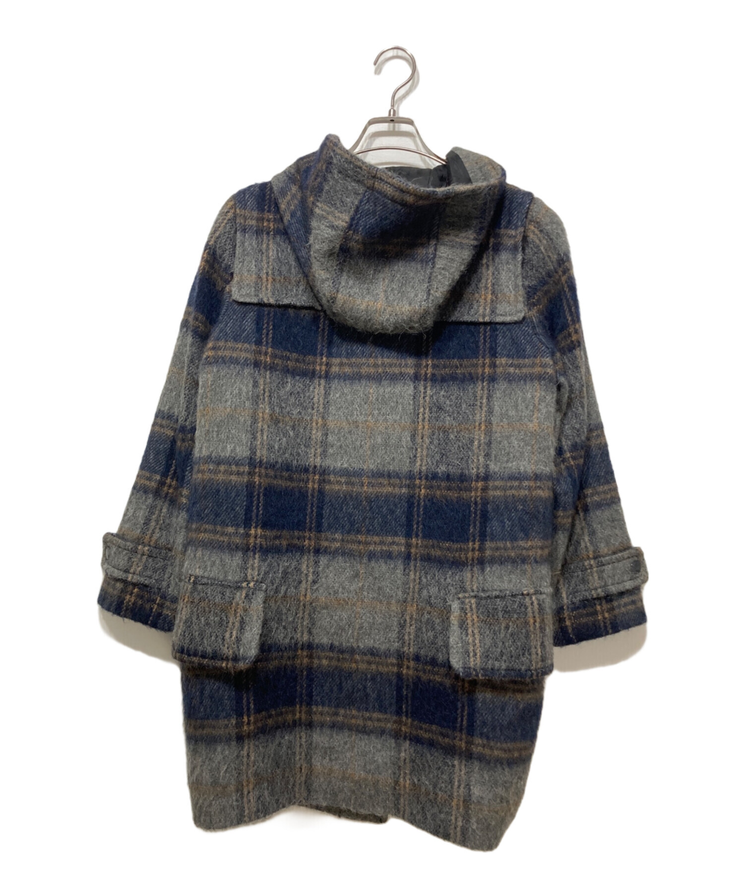 中古・古着通販】COACH (コーチ) アルパカ混ダッフルコート グレー