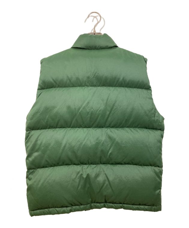 ビンテージ THE NORTH FACE グリーンダウンベスト 中古・古着通販】THE NORTH FACE (ザ ノース フェイス) ダウンベスト