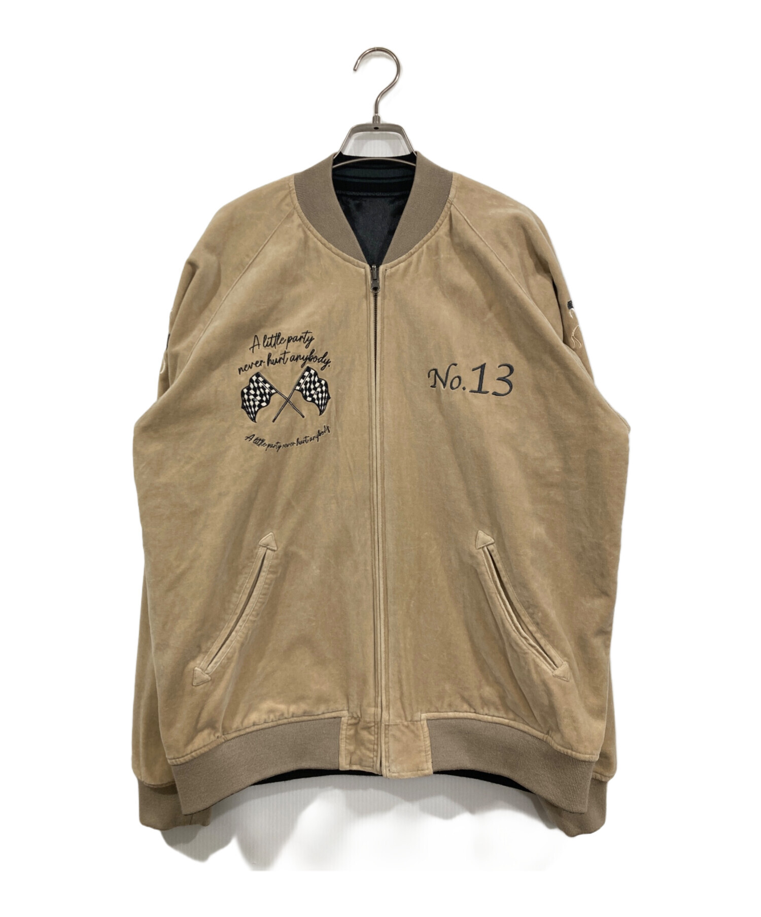 Schott ショット　 REVERSIBLE SOUVENIR JACKET 中古・古着通販】Schott (ショット) REVERSIBLE SOUVENIR JACKET