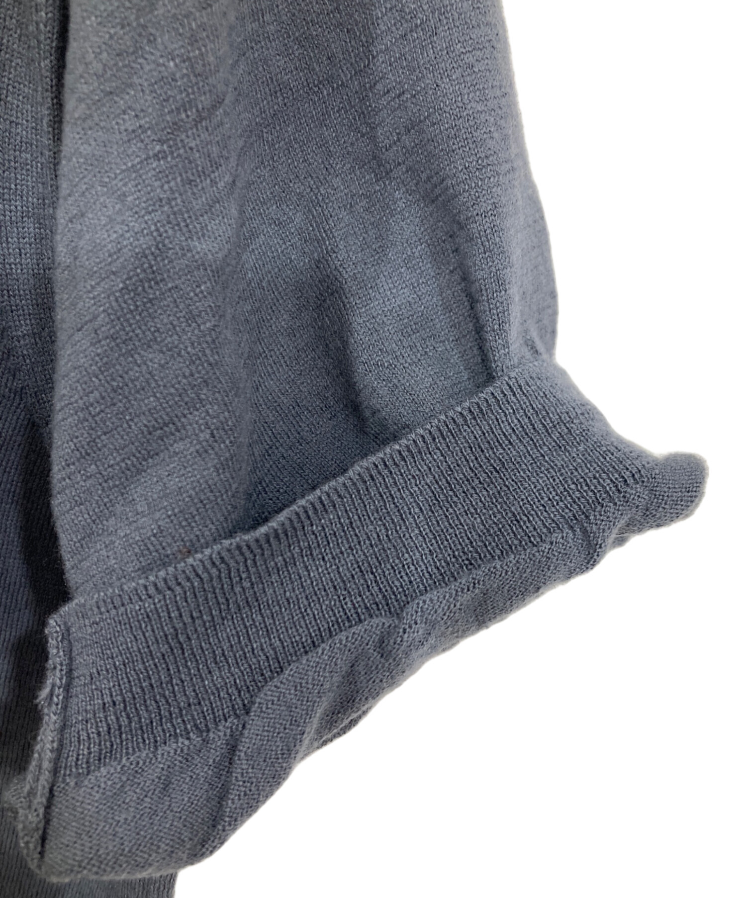 中古・古着通販】BATONER (バトナ―) 4SEASON WOOL POLO HALF SLEEVE