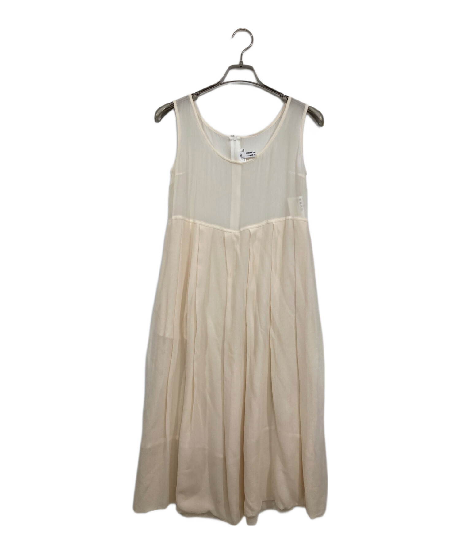 2013年　COMME des GARÇONS ノースリーブシルクワンピース 中古・古着通販】COMME des GARCONS COMME des GARCONS