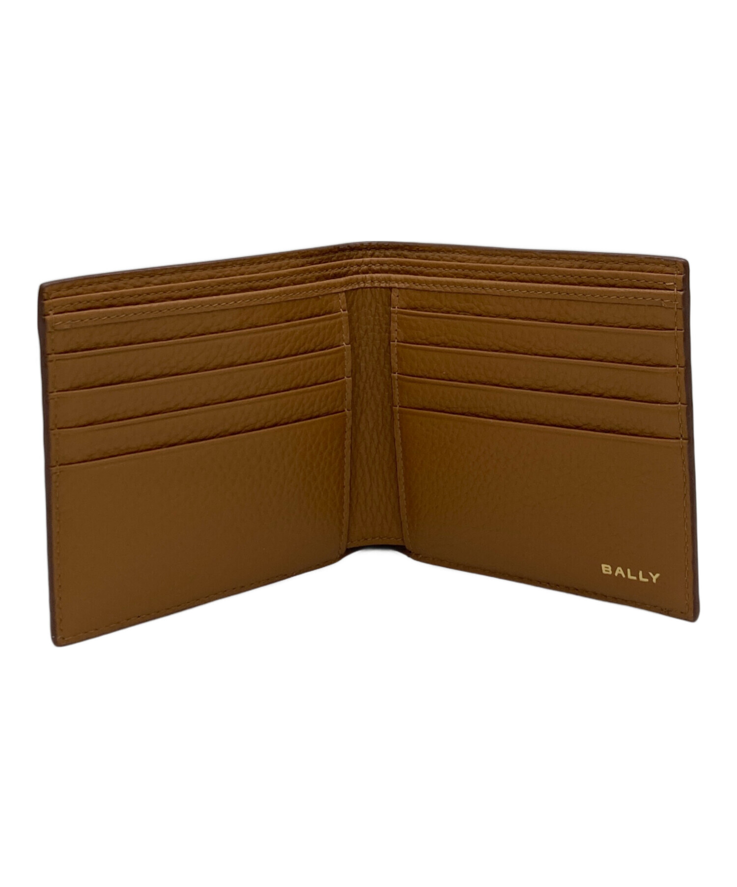 中古・古着通販】BALLY (バリー) 二つ折り札入れ/財布 ブラウン 中古・古着通販】BALLY (バリー) 二つ折り札入れ/財布 ブラウン