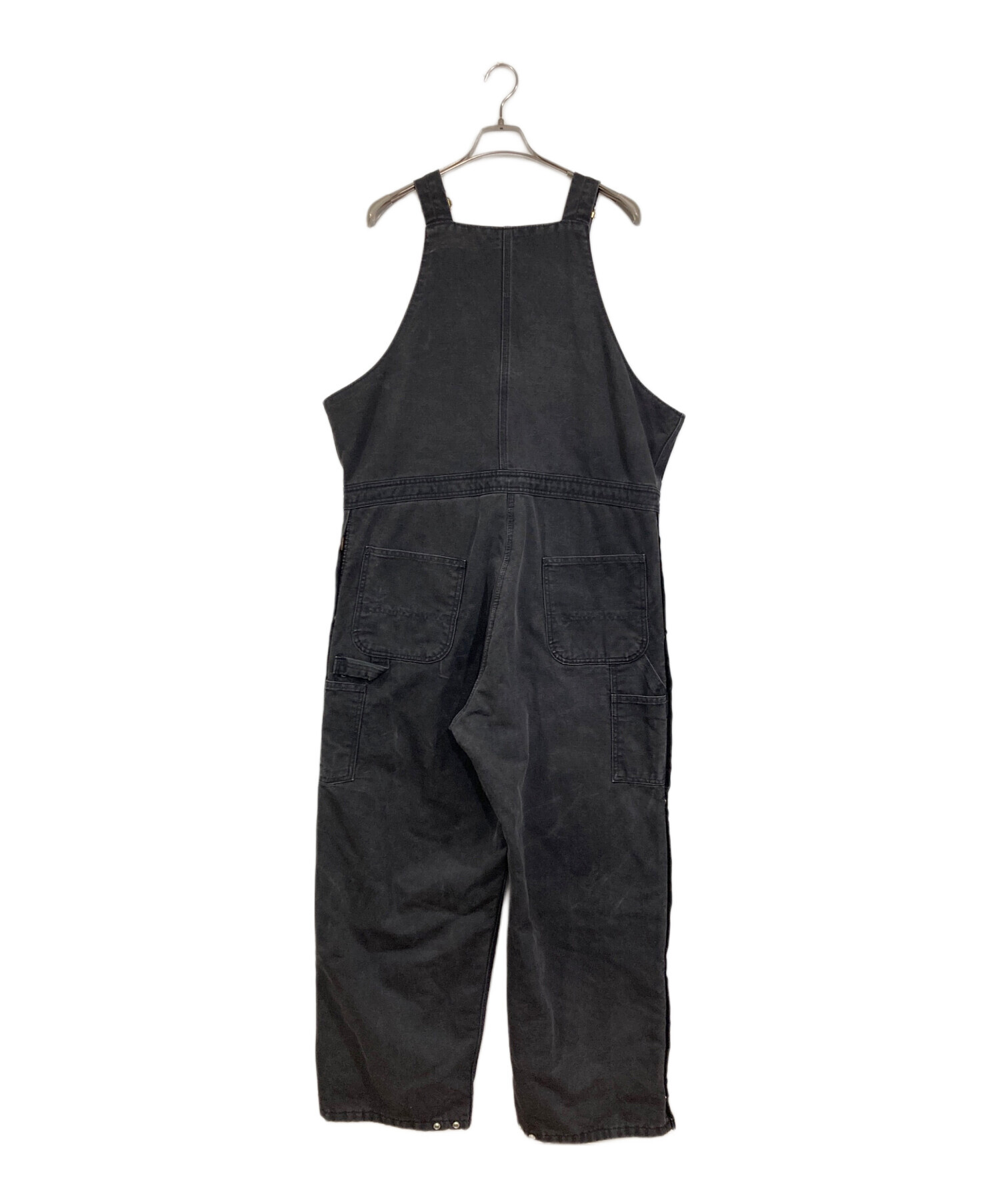 カーハート オーバーオール ダブルニー ブラック Carhartt wip