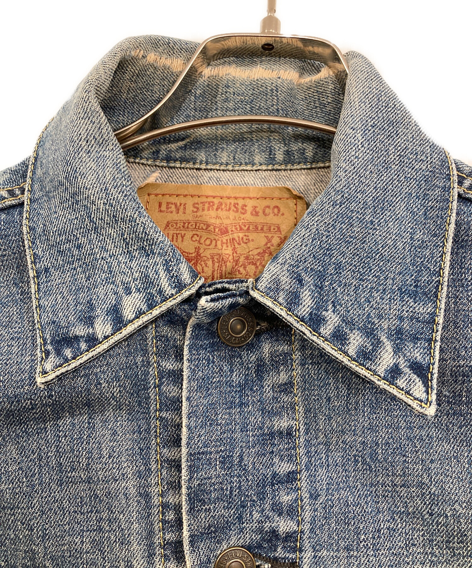 中古・古着通販】LEVI'S (リーバイス) 3rd復刻557デニムジャケット
