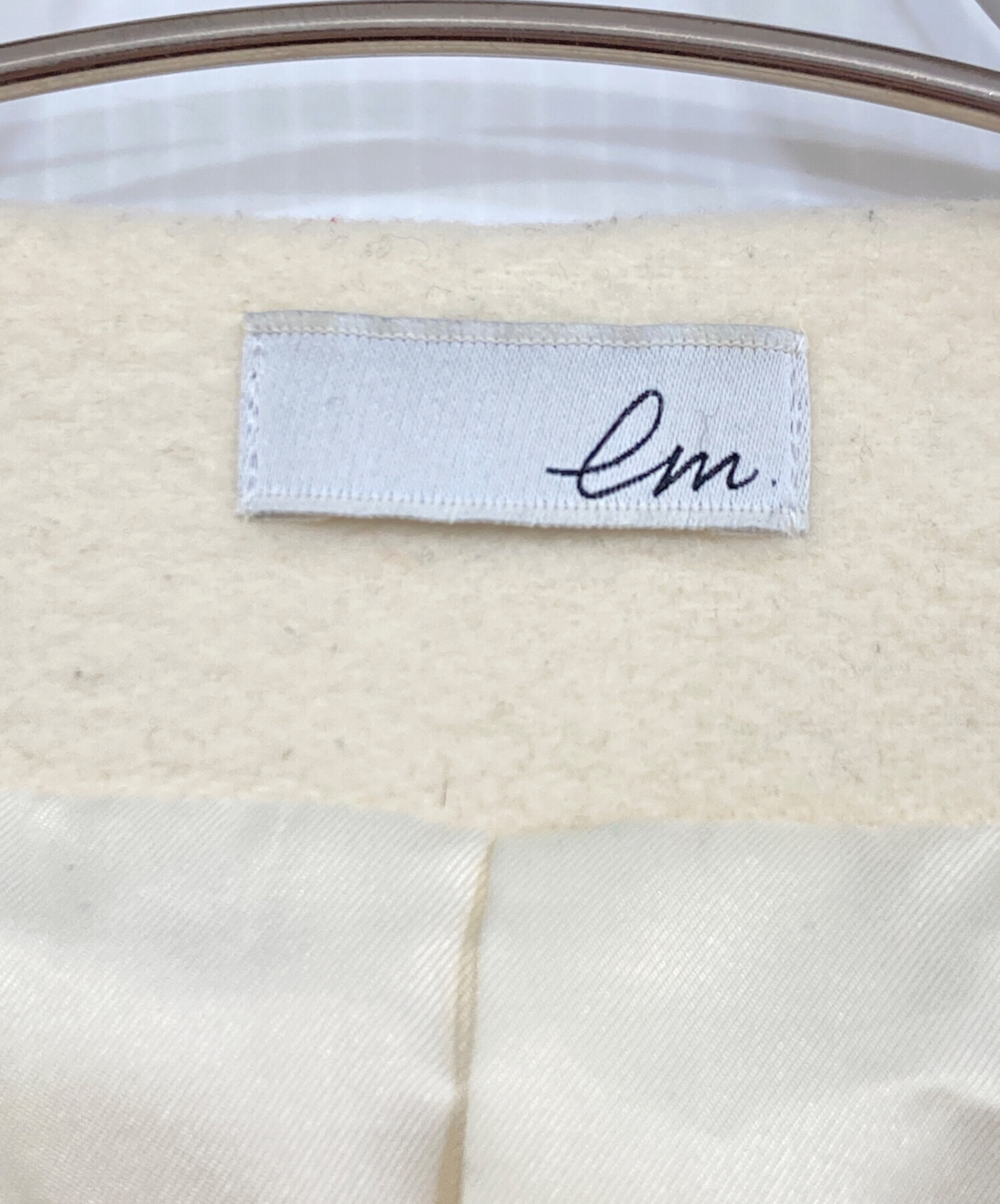 中古・古着通販】em. (エムドット) エコファーコート アイボリー