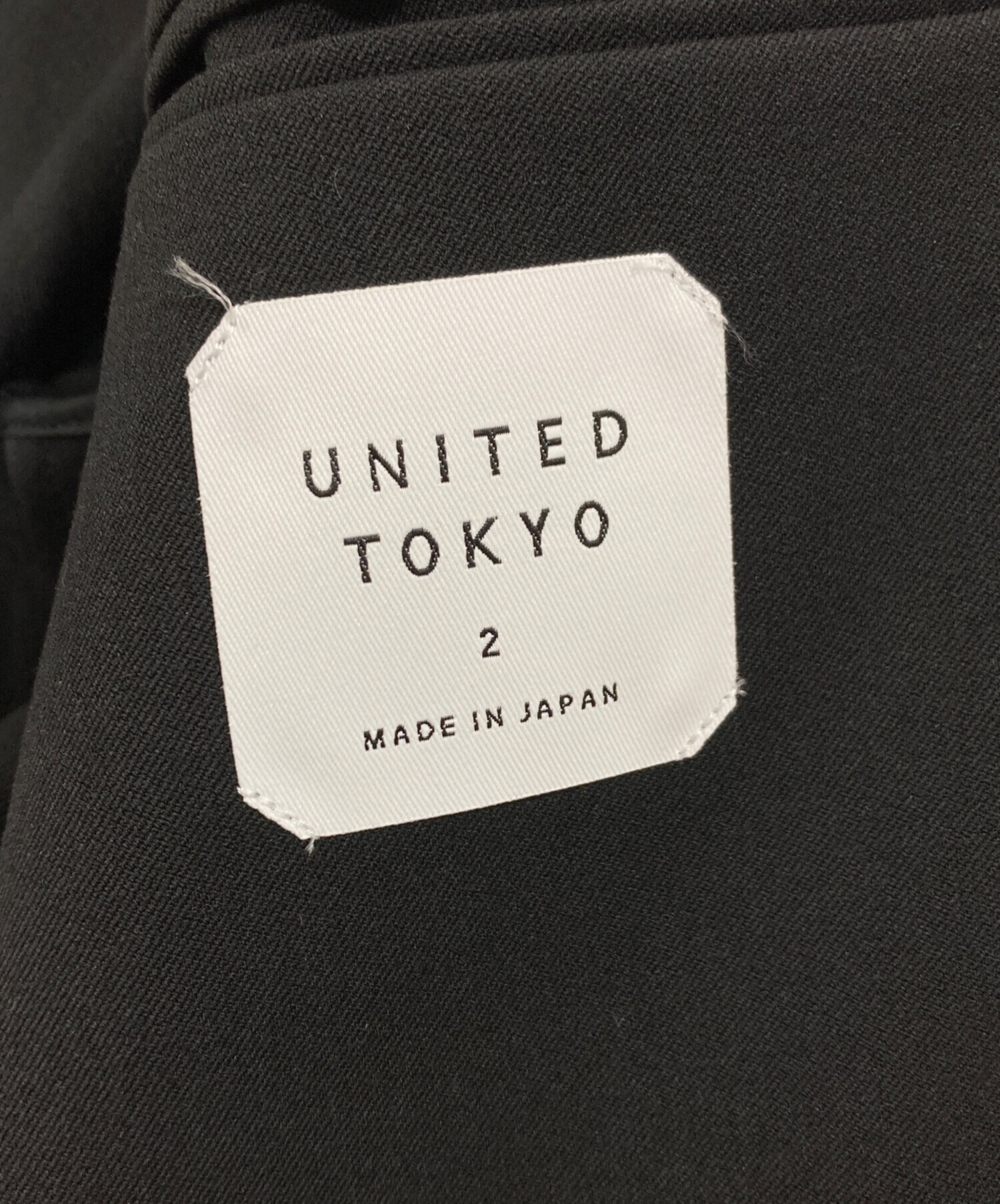 中古・古着通販】UNITED TOKYO (ユナイテッドトーキョー) テーラード 