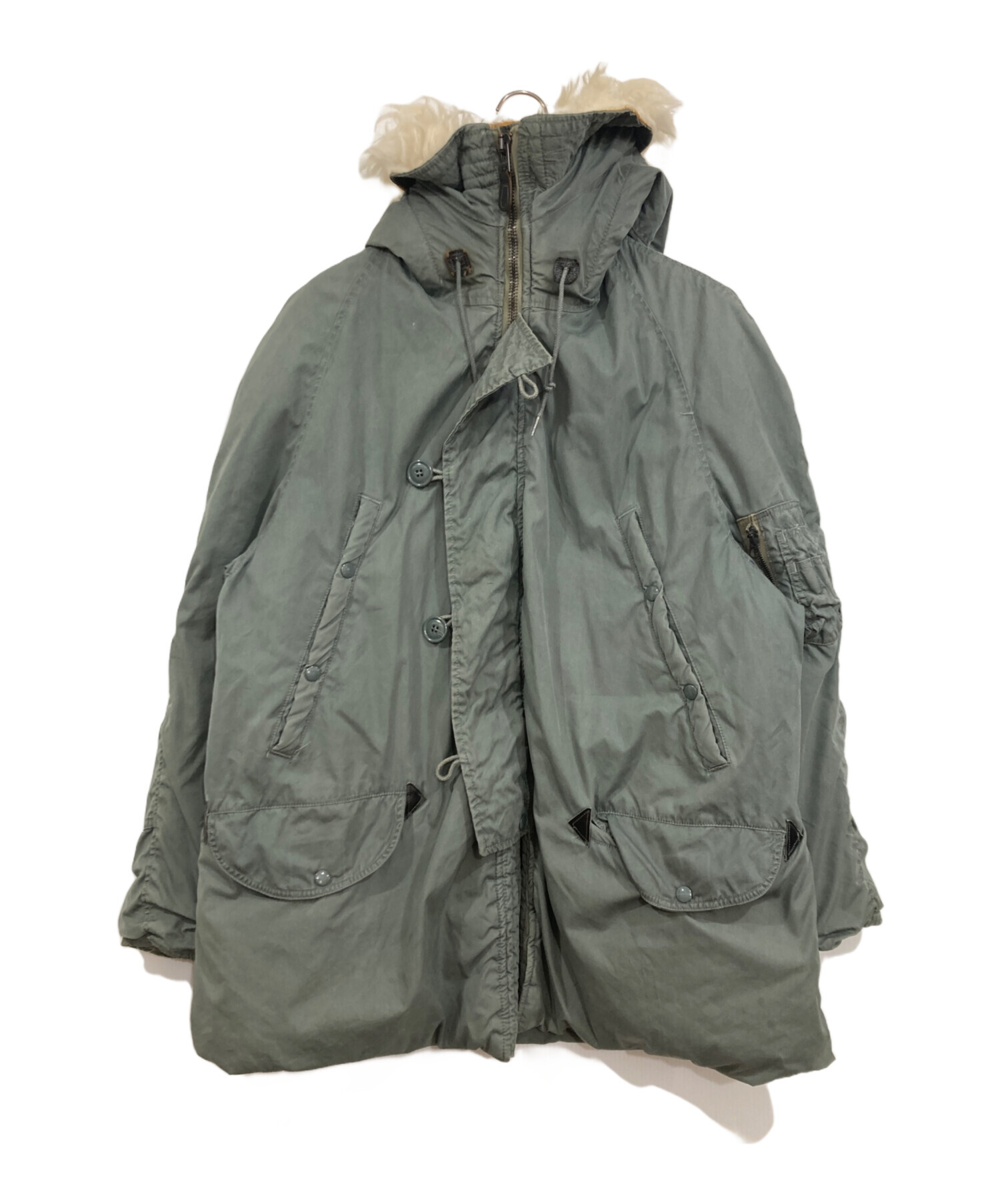 U.S. ARMY(ユーエスアーミー) PARKA EXTREME COLDWEATHER TYPE N-3B WITH SYNTHETIC FUR ON HOOD メンズ import：L 【中古】【ブランド古着バズストア】 中古・古着通販】US ARMY (ユーエスアーミー) N-3Bタイプコート